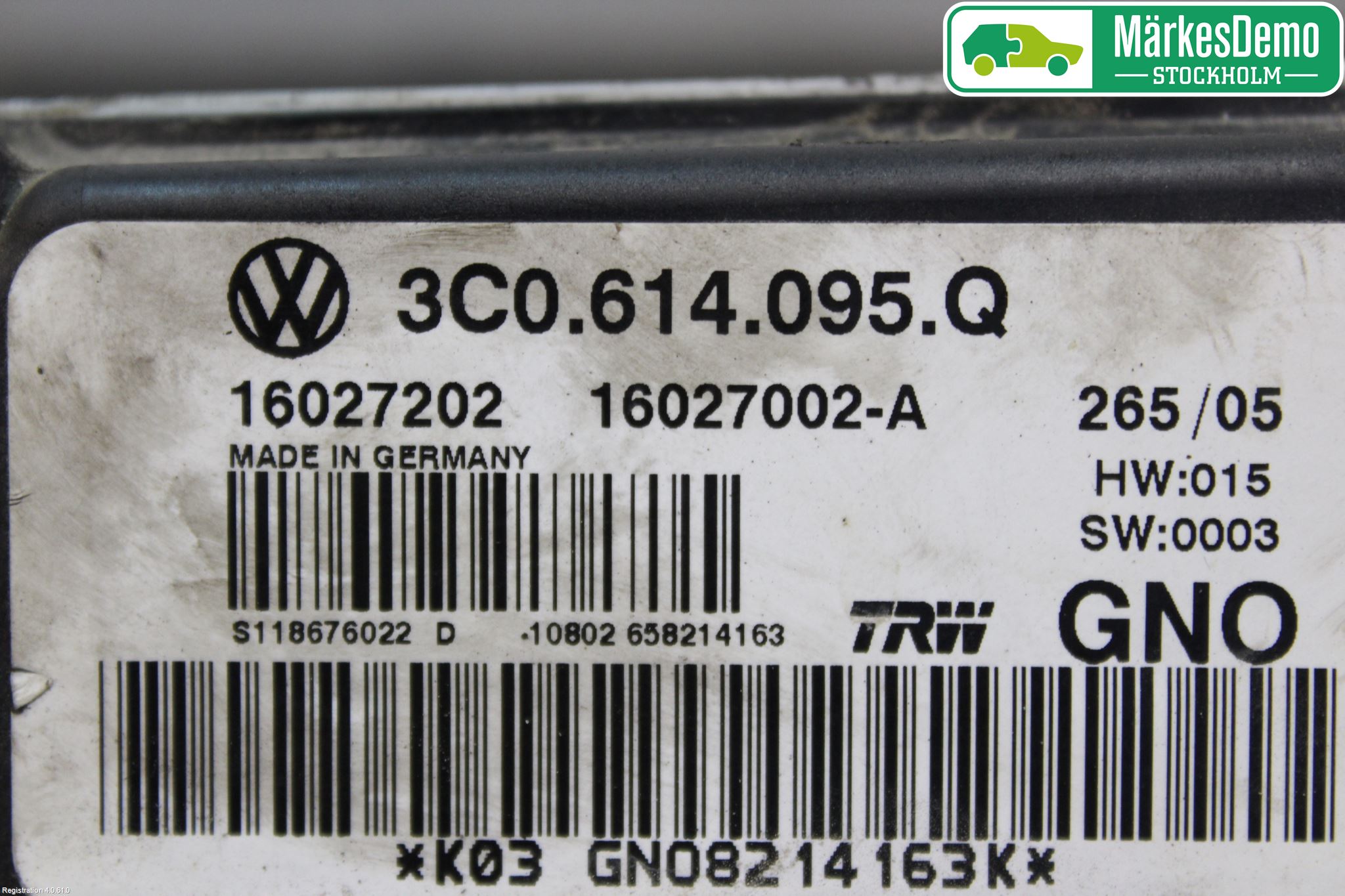 Volkswagen VW PASSAT 05-11 Abs Hydraulikkaggregat