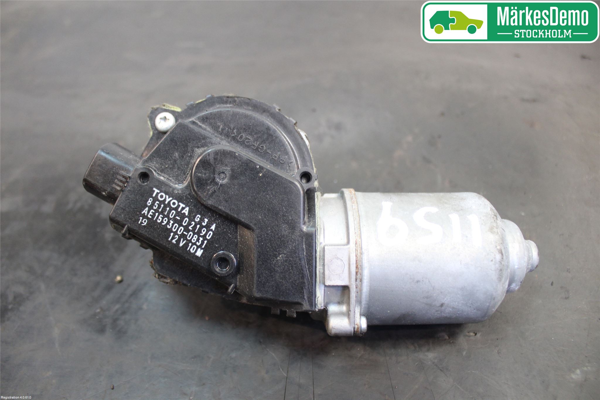 Toyota AURIS 10-12 Viskermotor Frontrute