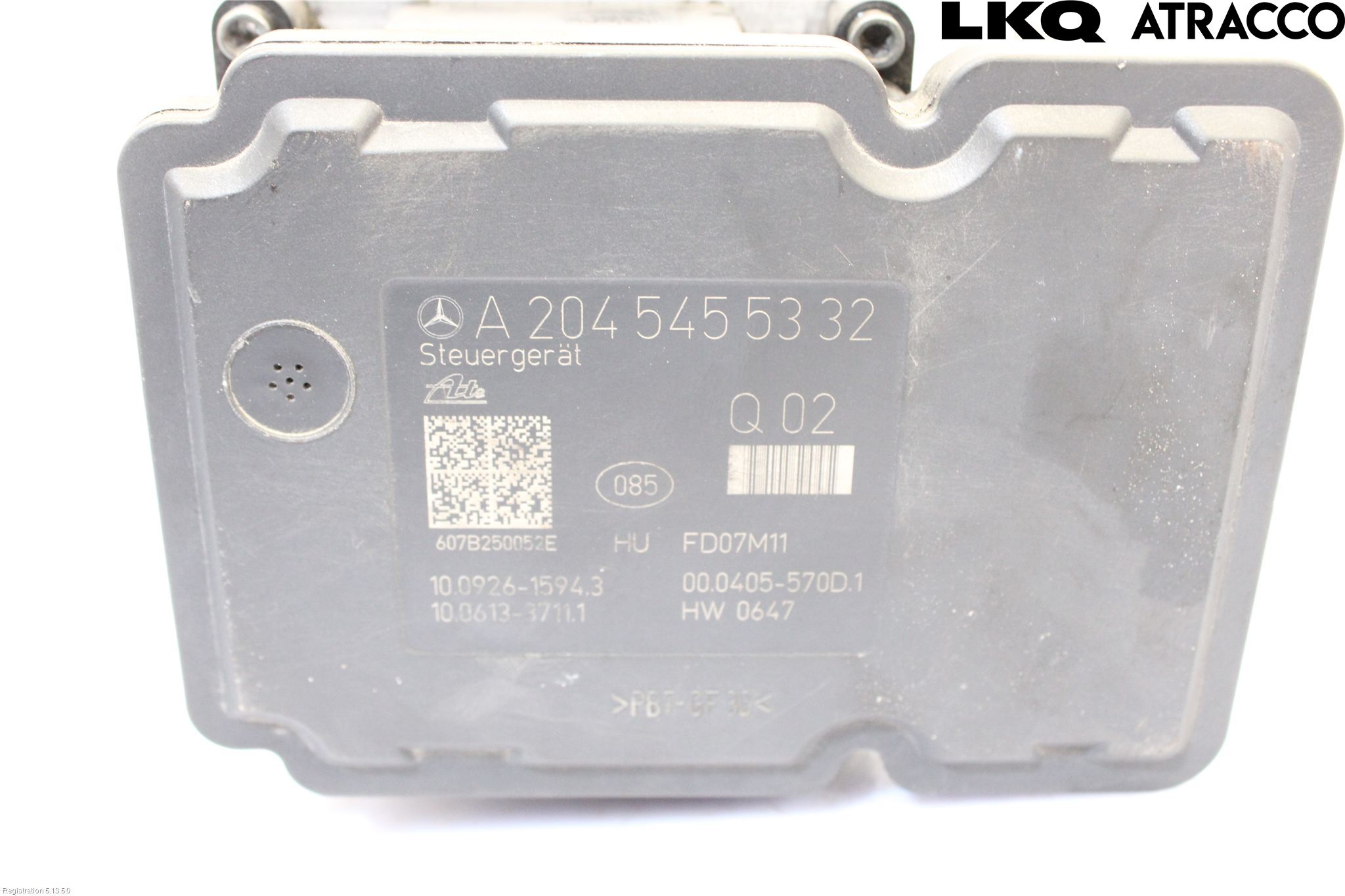 Mercedes-Benz MB C-KLASS (W204) 07-15 Abs Hydraulikkaggregat