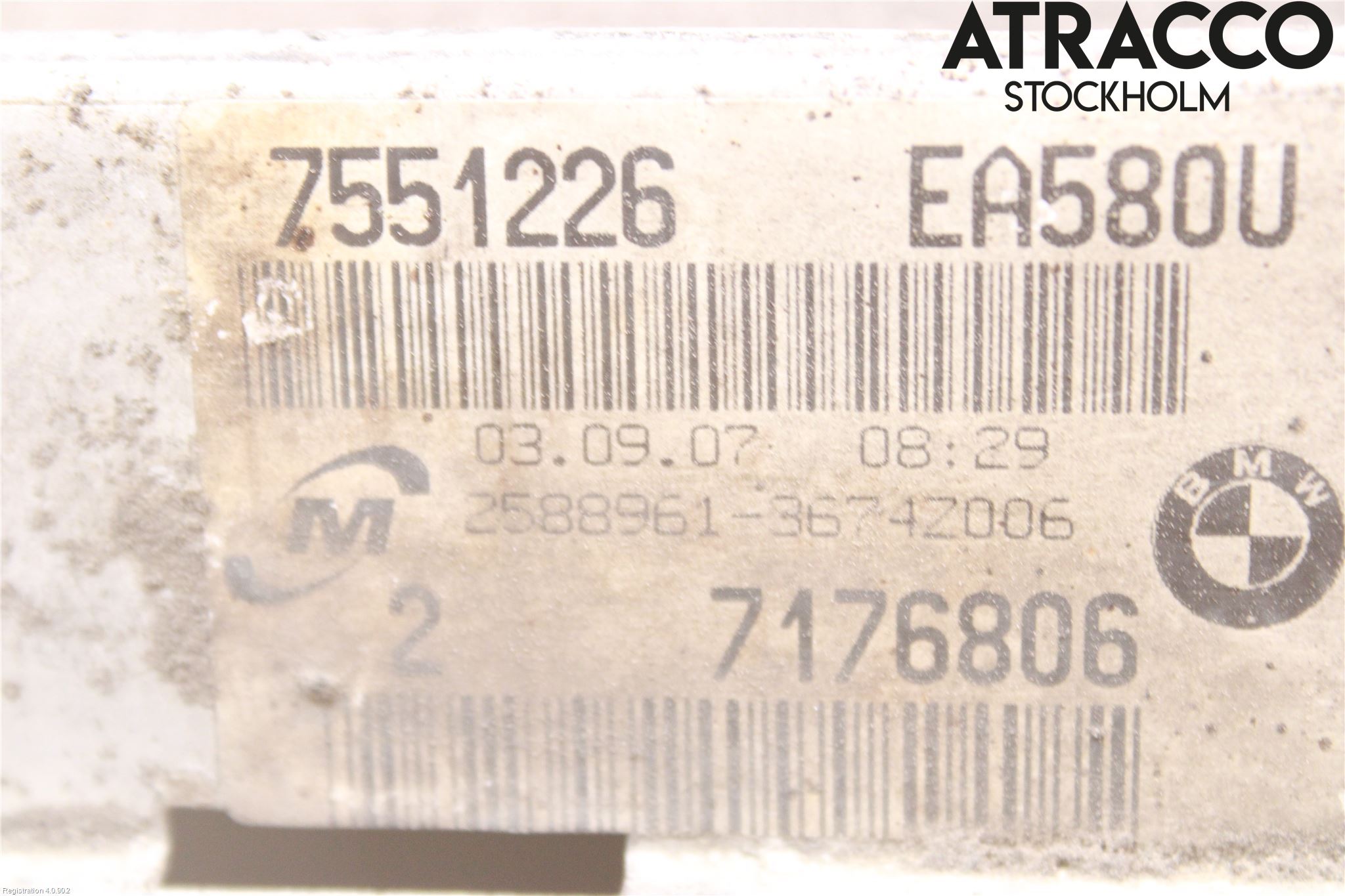 BMW 3 E90/91 SED/TOU 05-12 Radiator Manuell