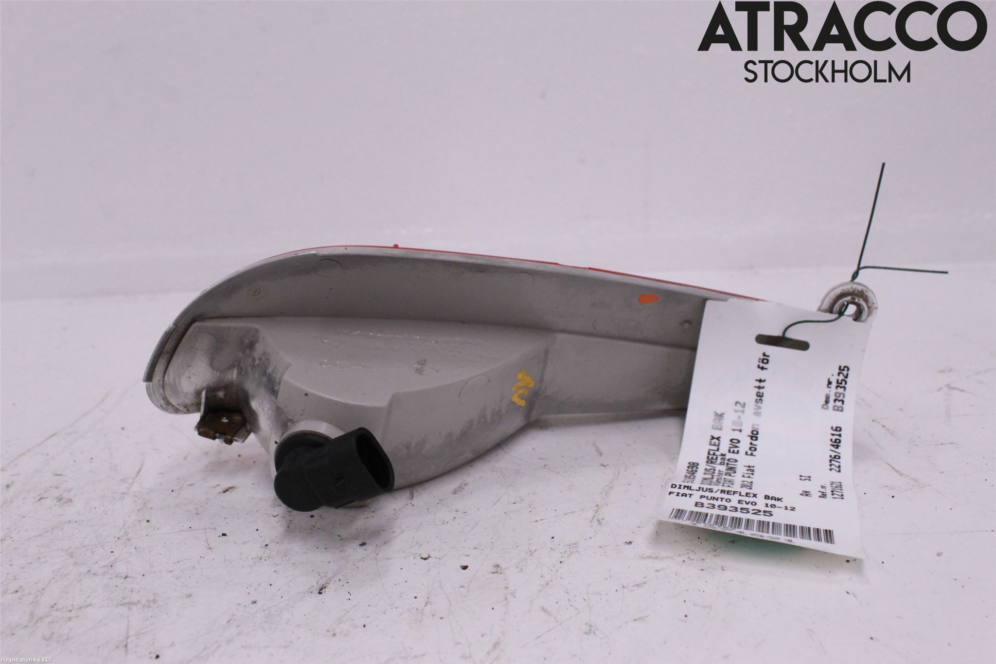 Fiat PUNTO EVO 10-12 Refleks Bak