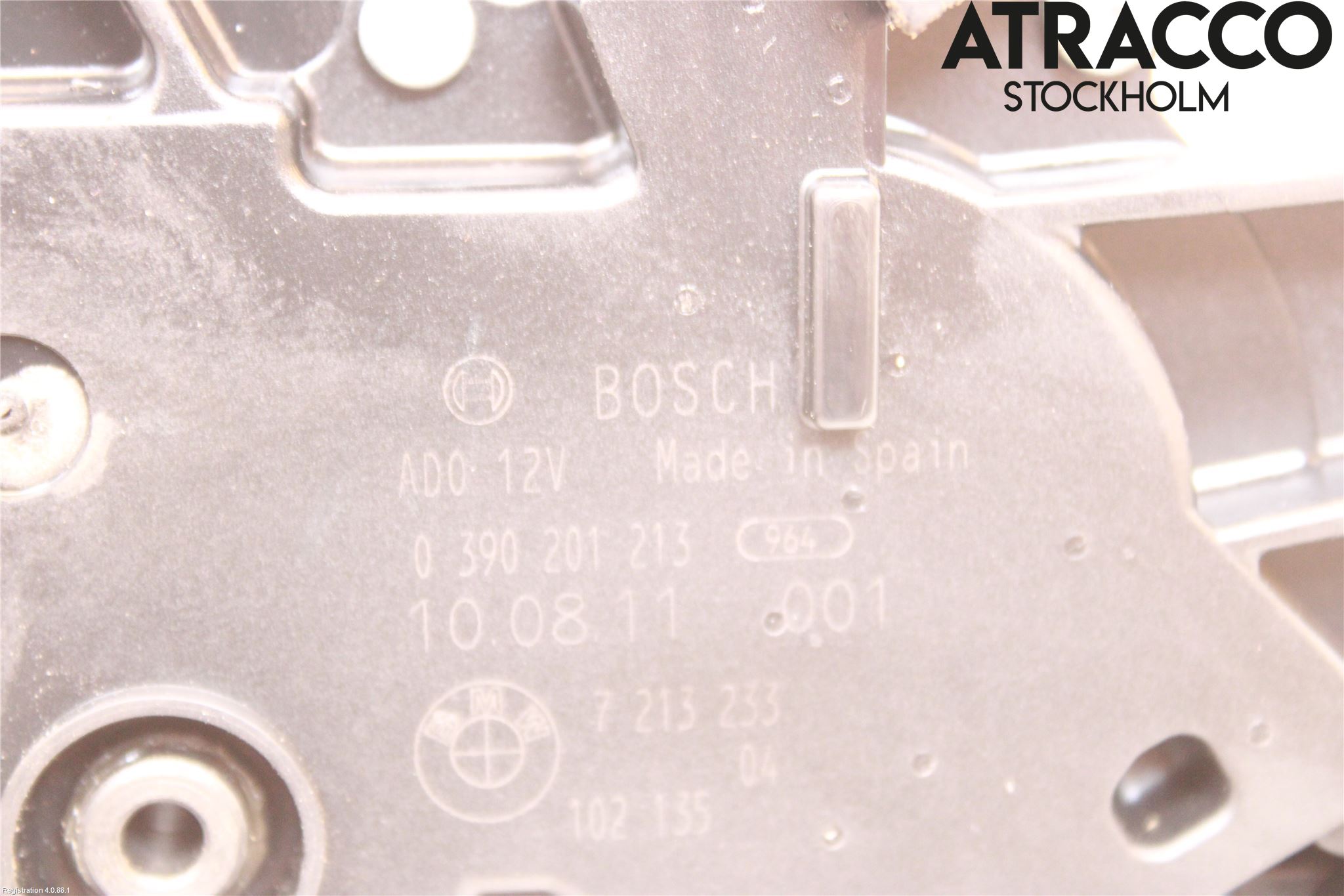 BMW 5 F10/F11/F18 09-17 Viskermotor Bakluke