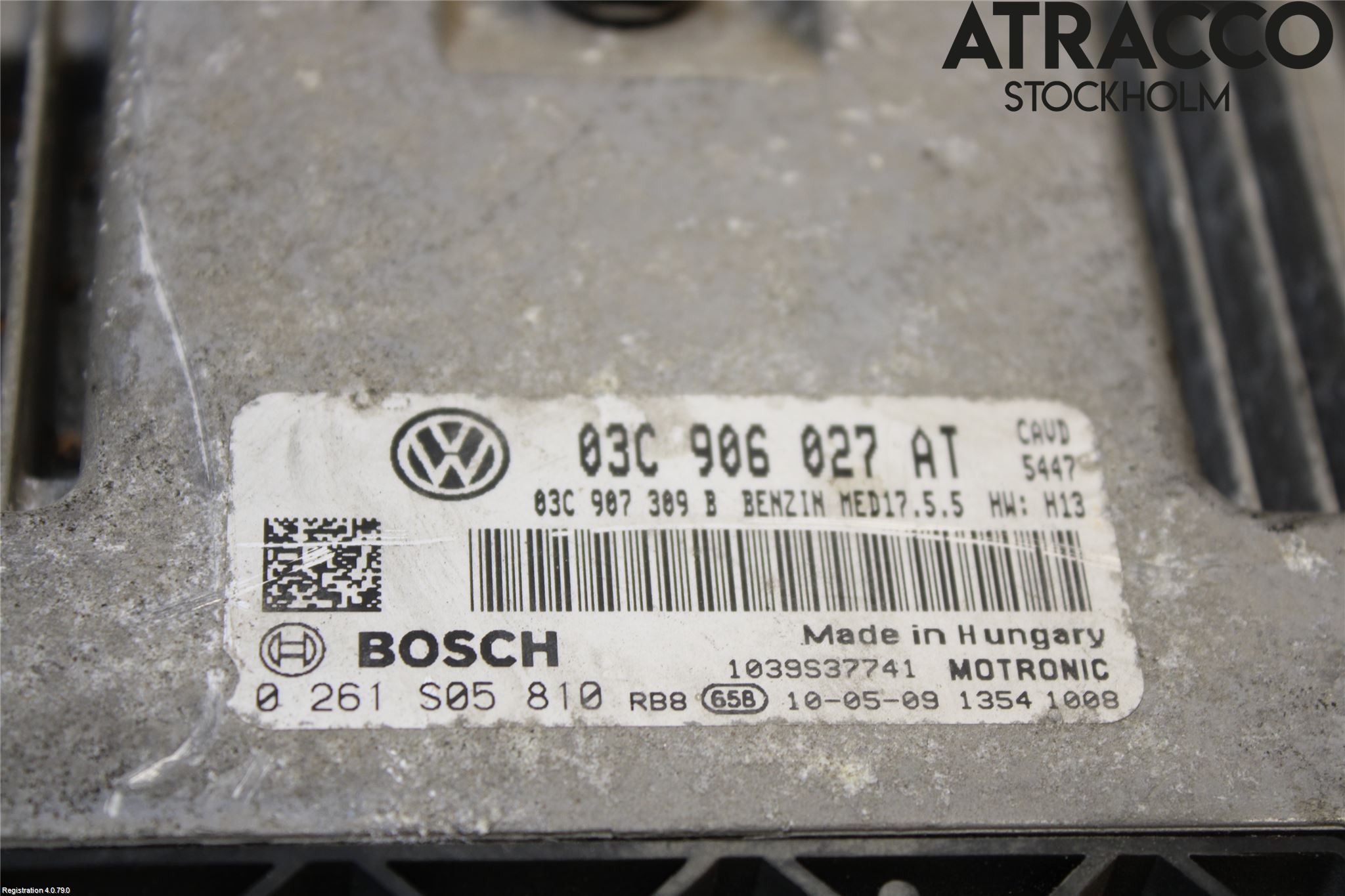 Volkswagen VW GOLF VI 09-13 Styreenhet Innsprøytning
