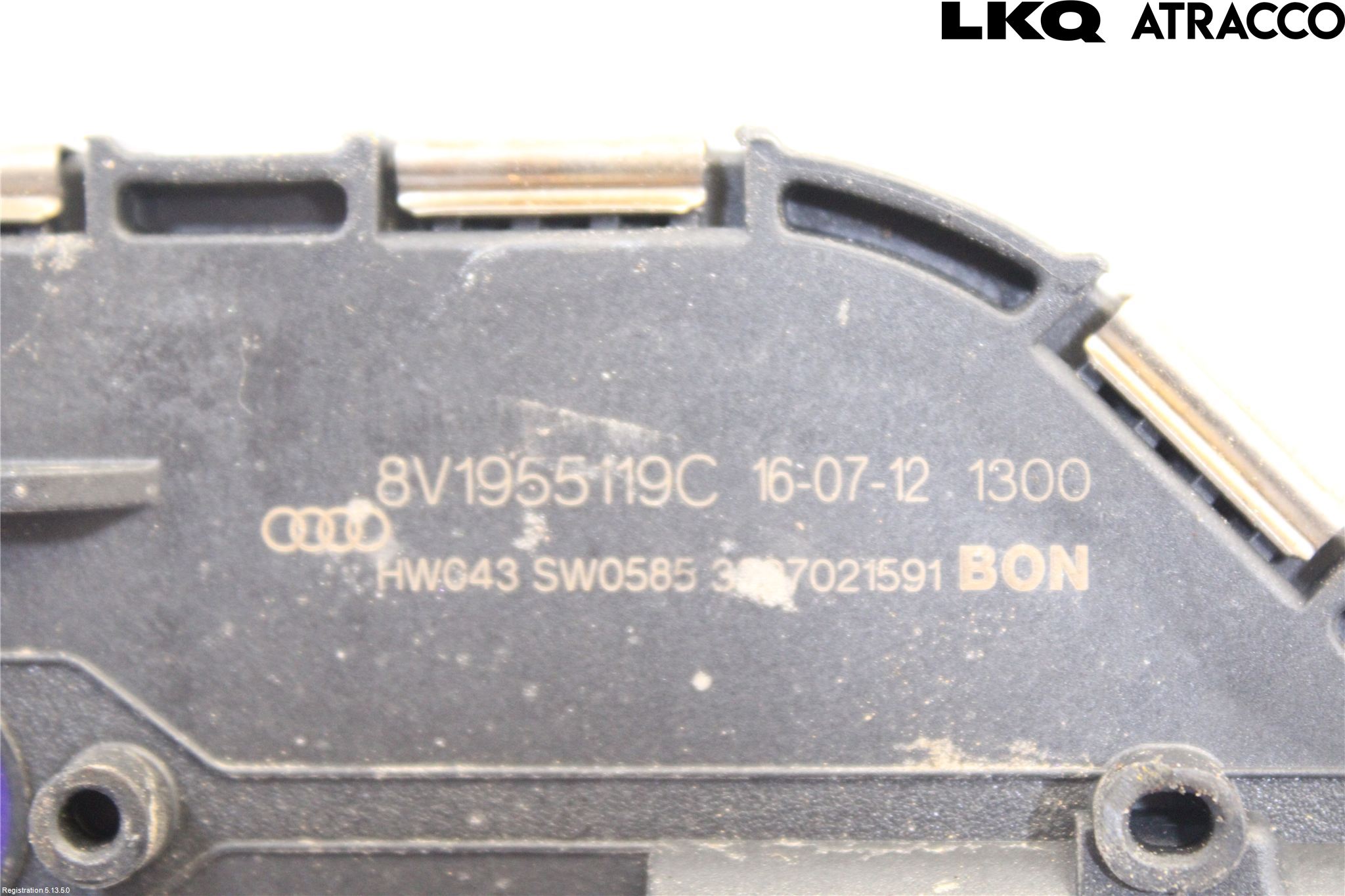 Audi A3/S3 8V 13-20 Viskermotor Frontrute