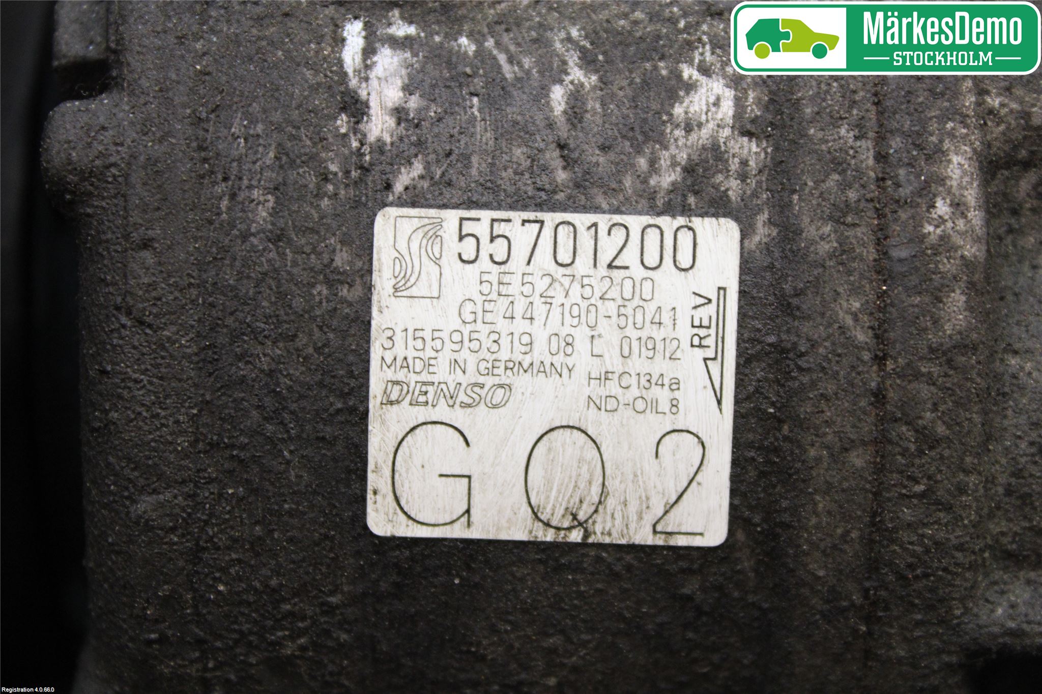 Opel CORSA D 07-14 Varme Ac Kompressor