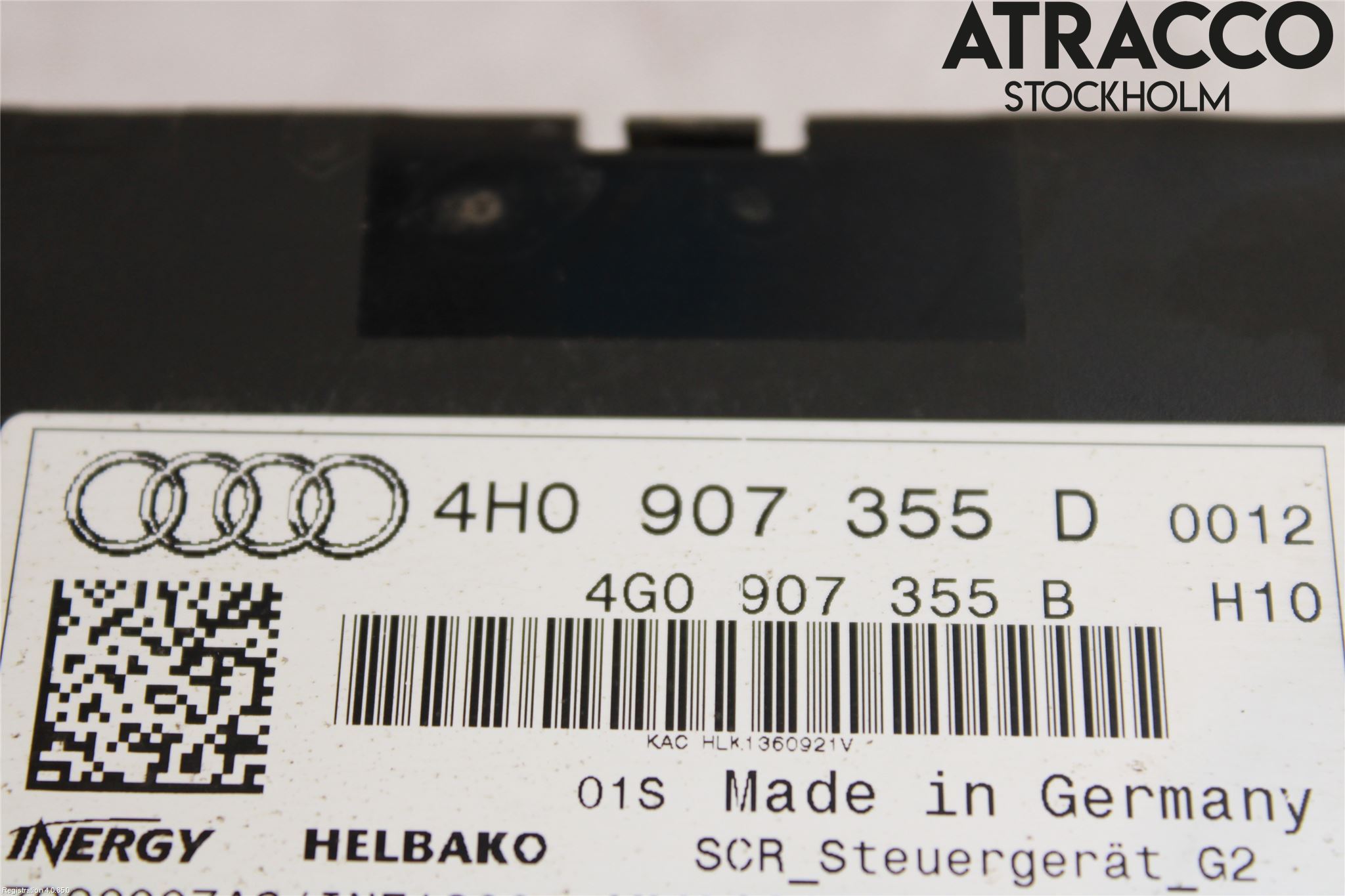 Audi A4 12-15 Styreenhet Øvrig
