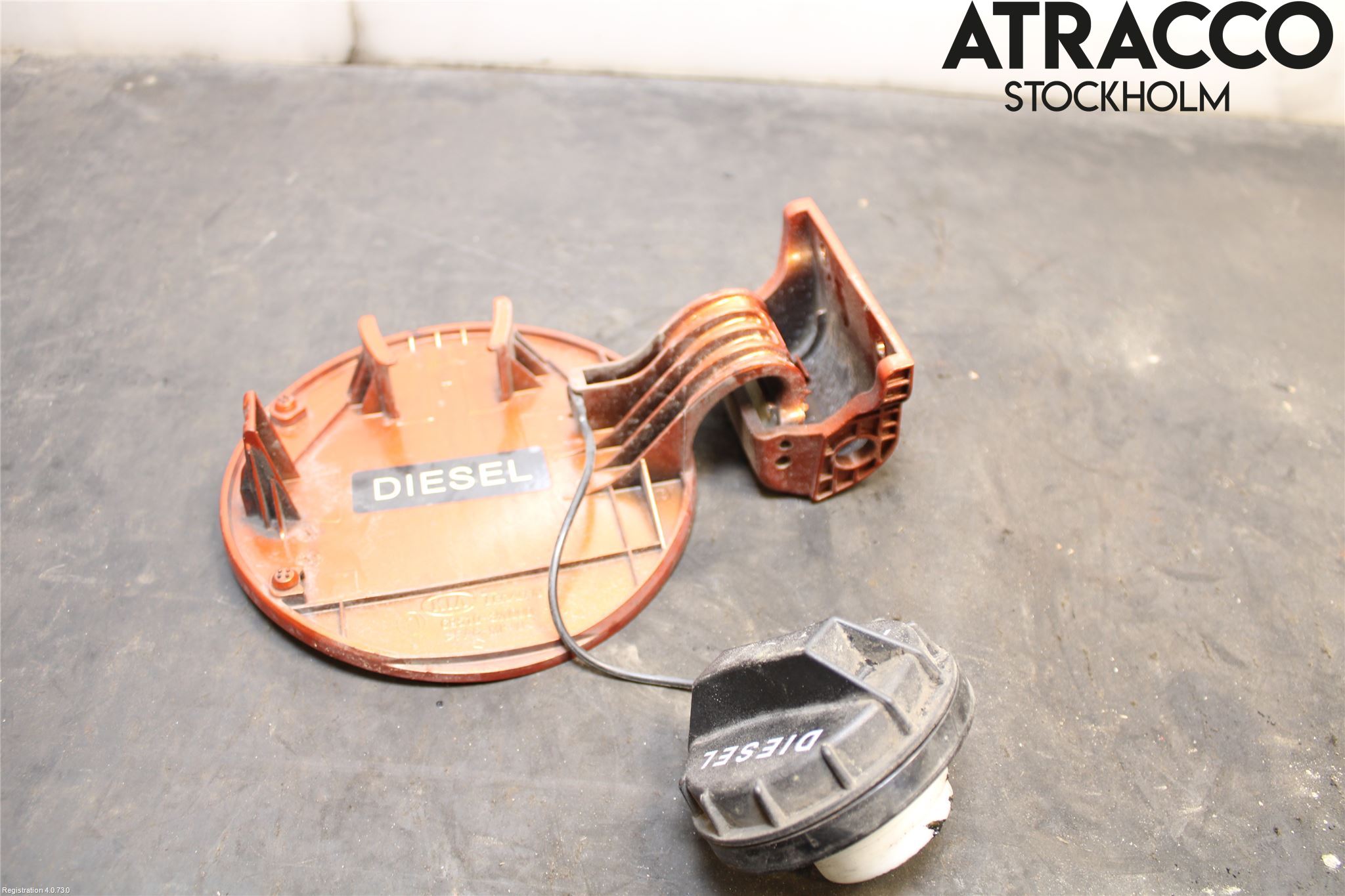 Kia SPORTAGE (SL) 11-15 Drivstoff Tankluke