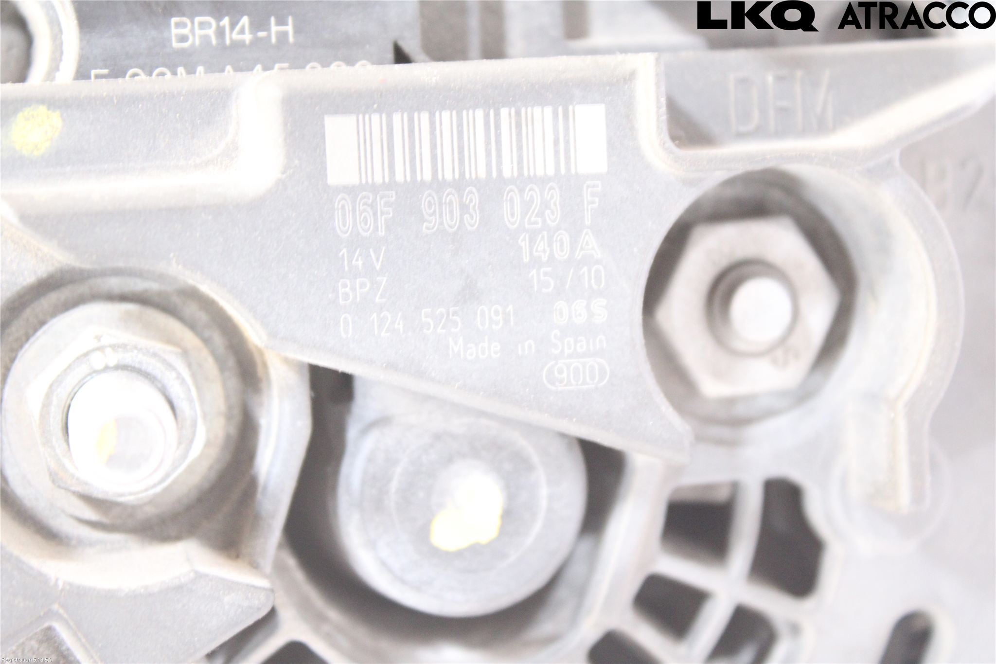 Volkswagen VW GOLF VI 09-13 Dynamo