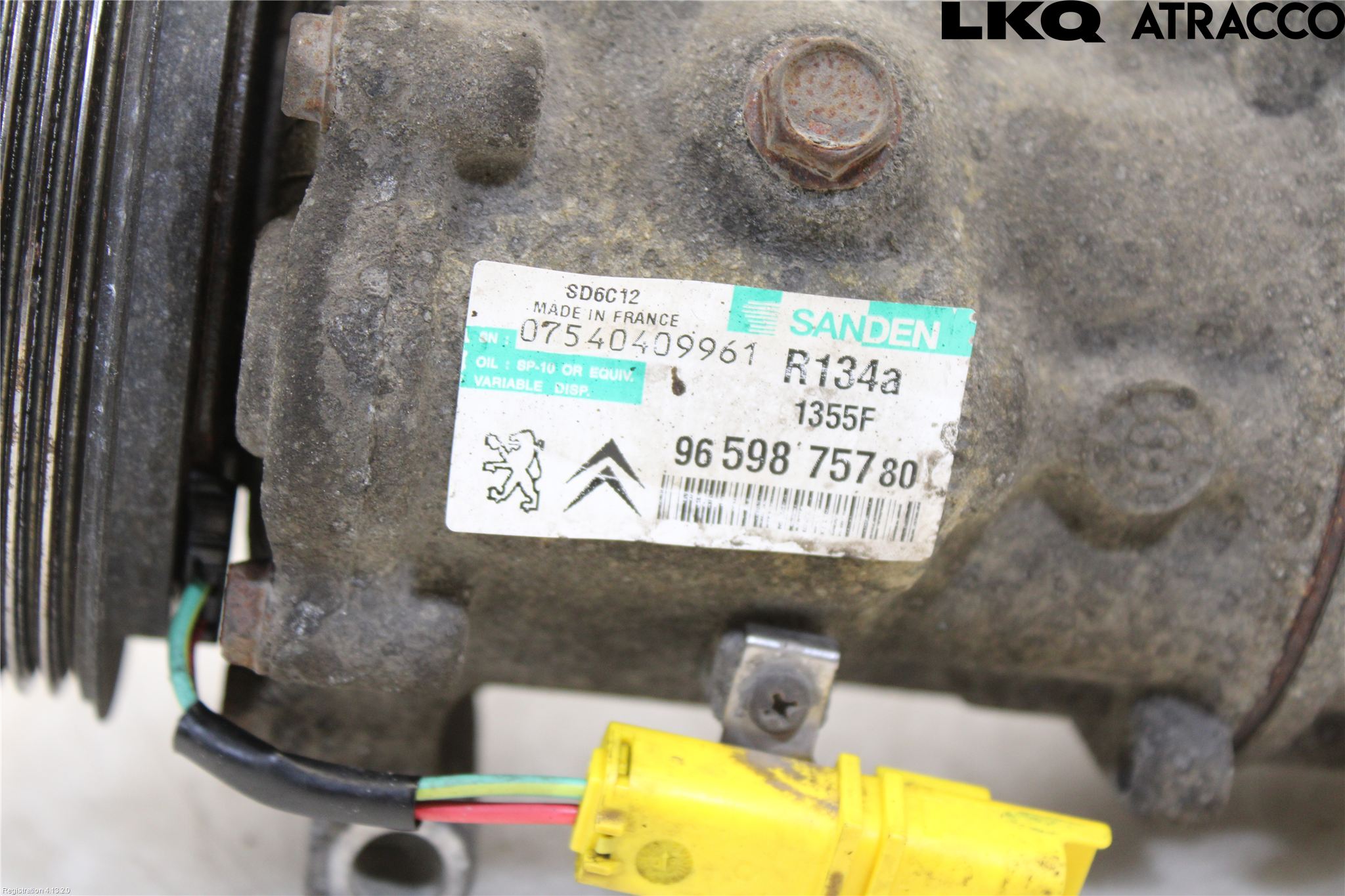 Citroen C4 II 11-18 Varme Ac Kompressor