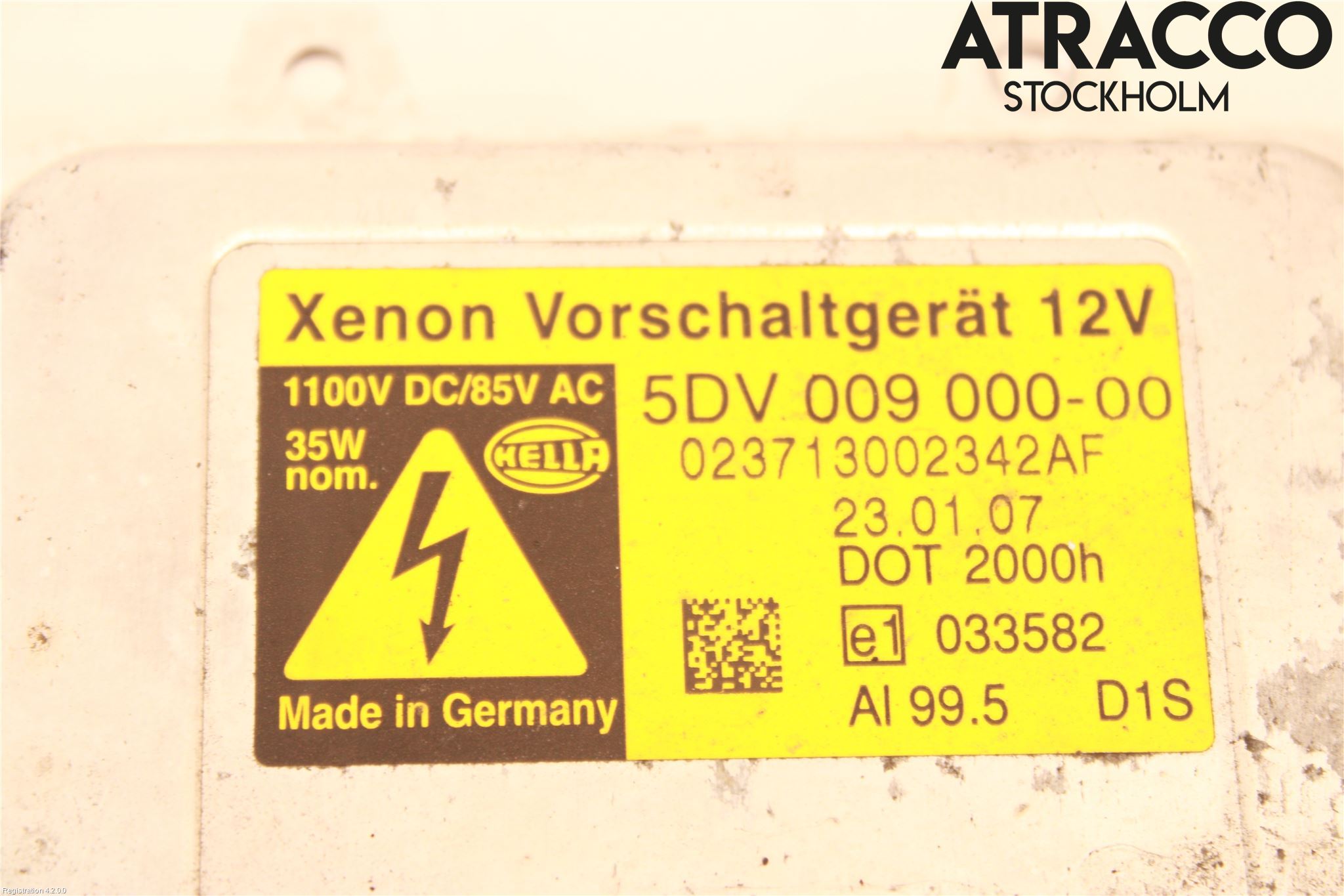 BMW 5 E60/61 Sed/Tou 02-10 Styreenhet Xenon