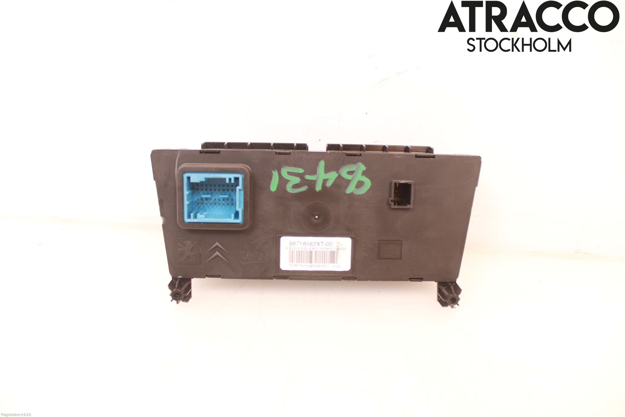 Peugeot 308 08-13 Varme Ac Betjening-Display