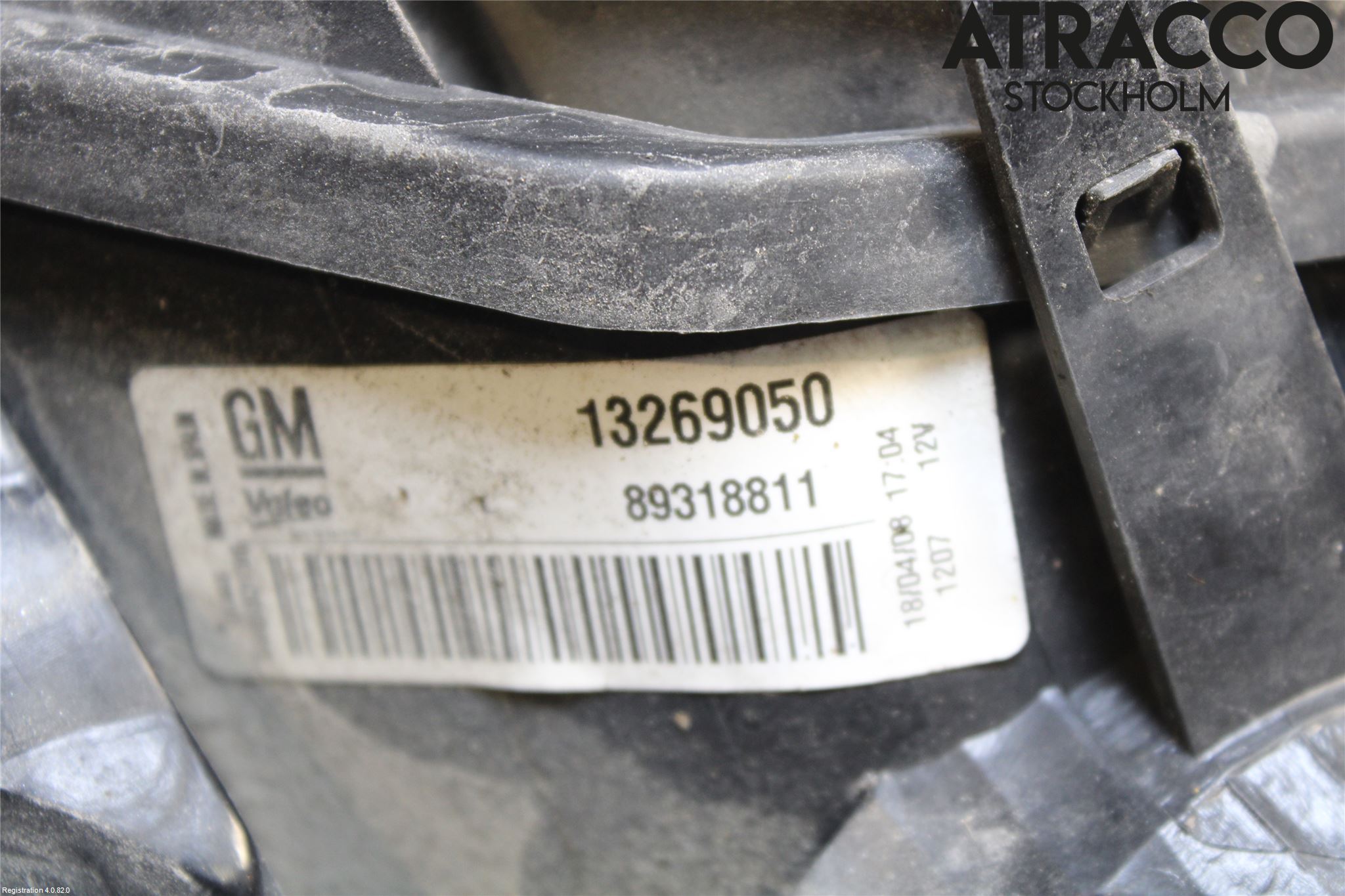 Opel CORSA D 07-14 Baklykt Venstre