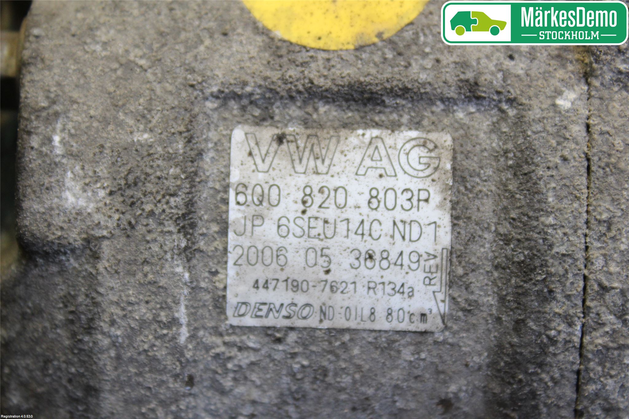 Skoda FABIA 99-07 Varme Ac Kompressor