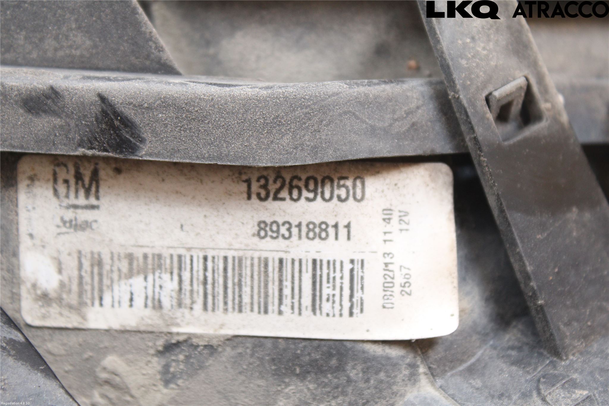 Opel CORSA D 07-14 Baklykt Venstre