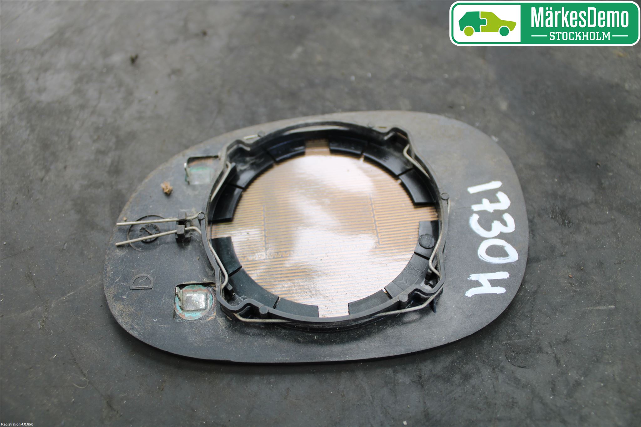 Peugeot 206 98-09 Speil Glass H