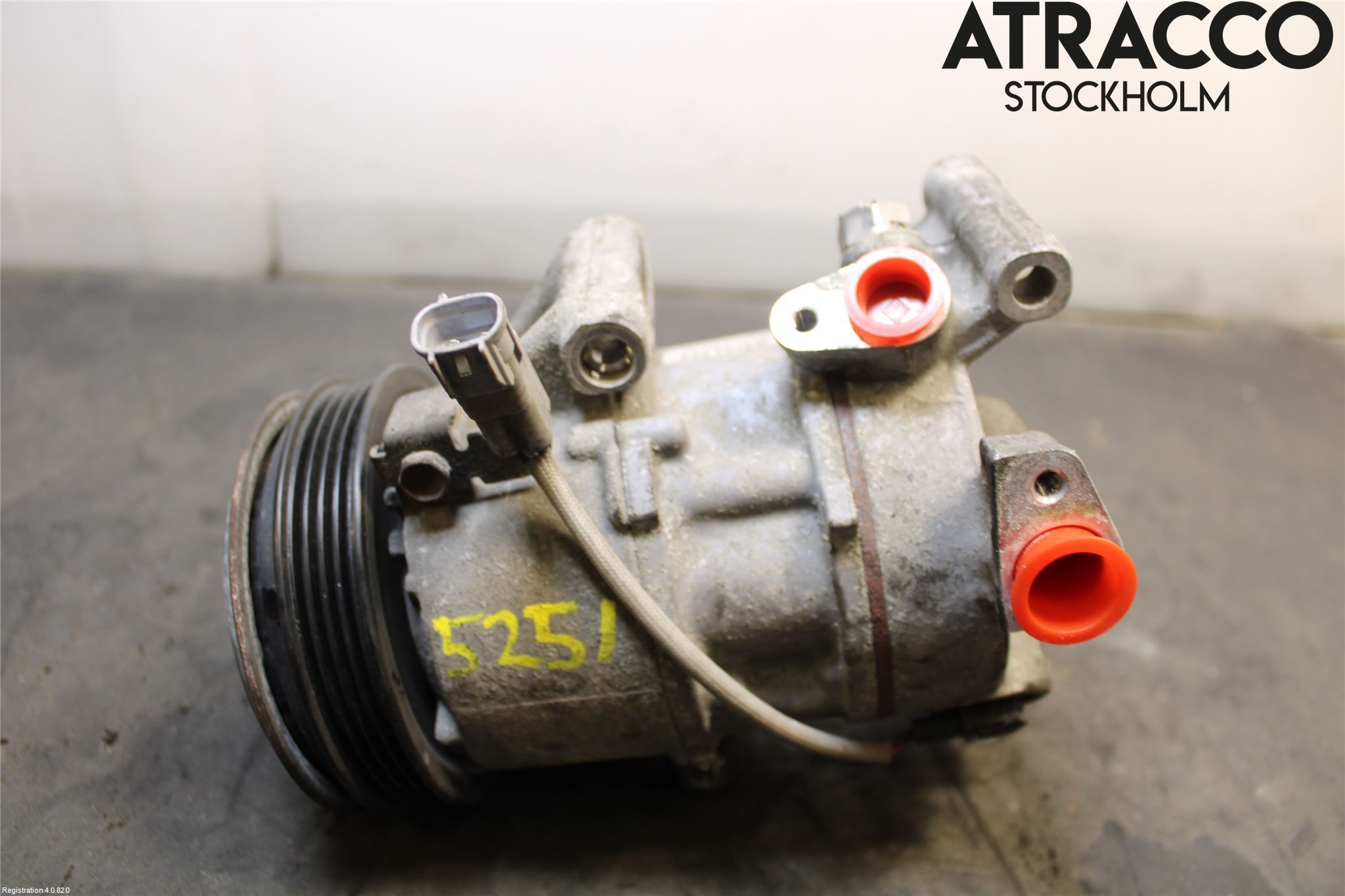 Toyota YARIS XP130 12-14 Varme Ac Kompressor