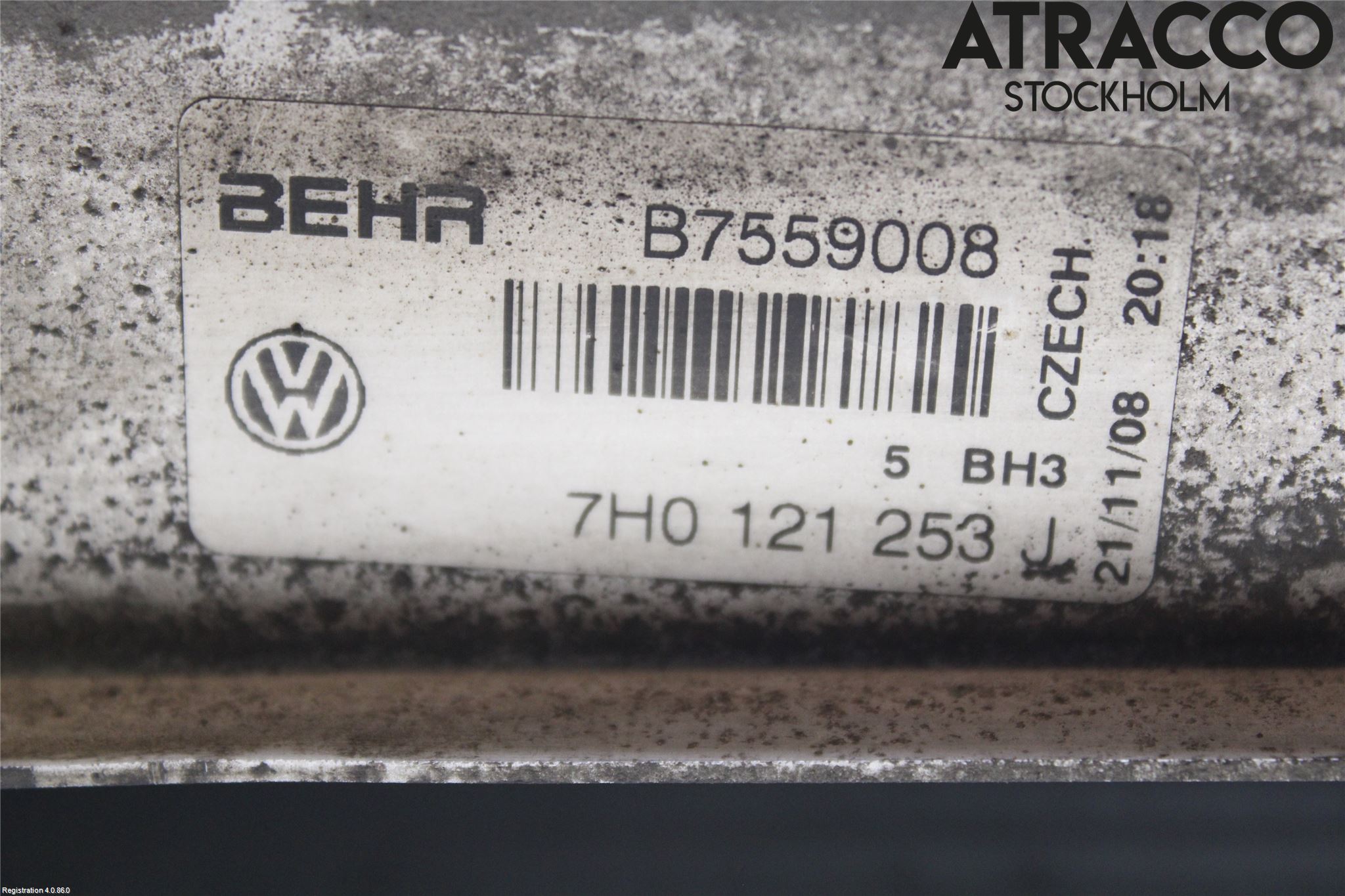 Volkswagen VW TRANSP/CARAVELLE (T5) 04-15 Radiator Automat