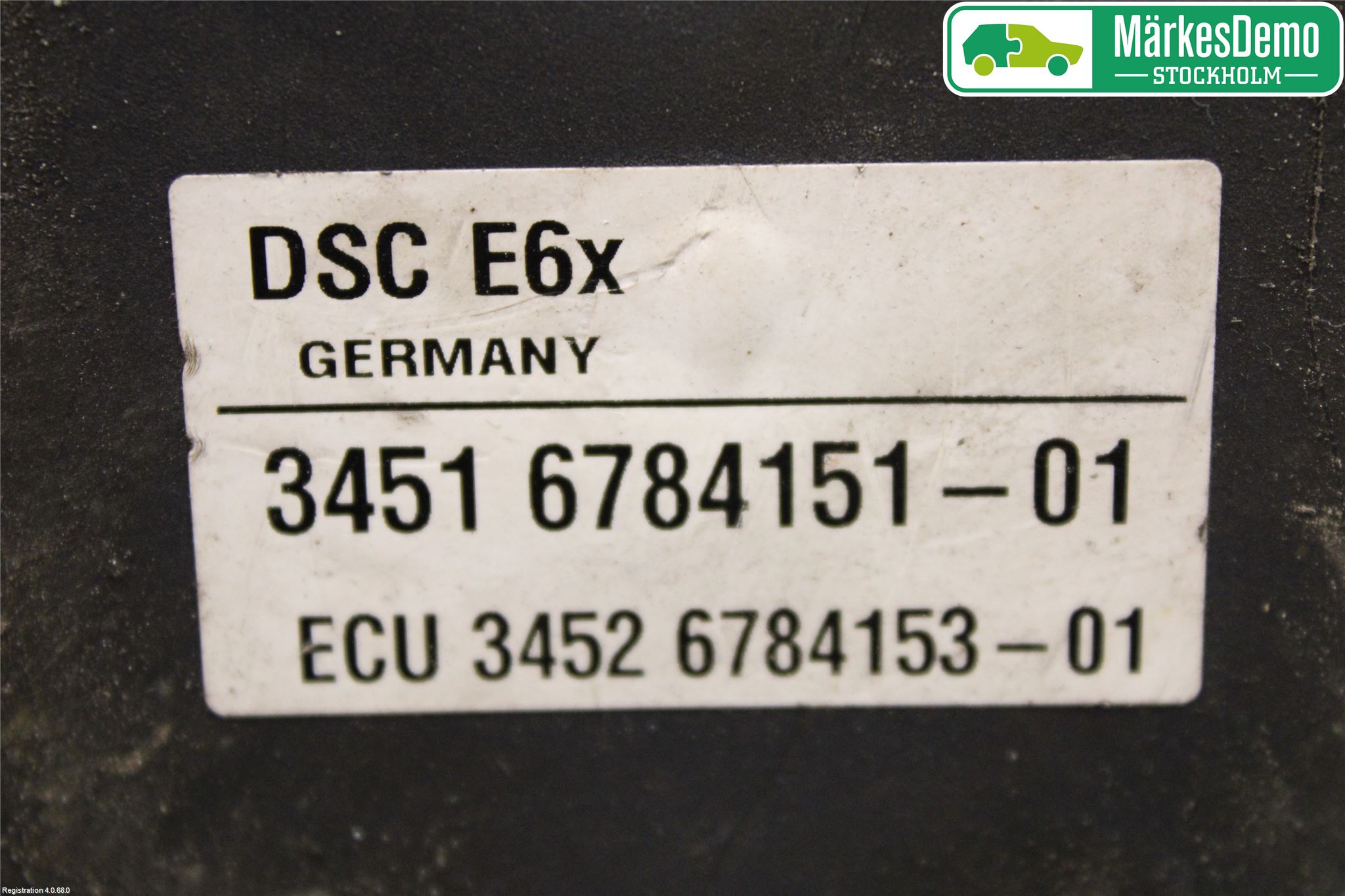 BMW 5 E60/61 Sed/Tou 02-10 Abs Hydraulikkaggregat