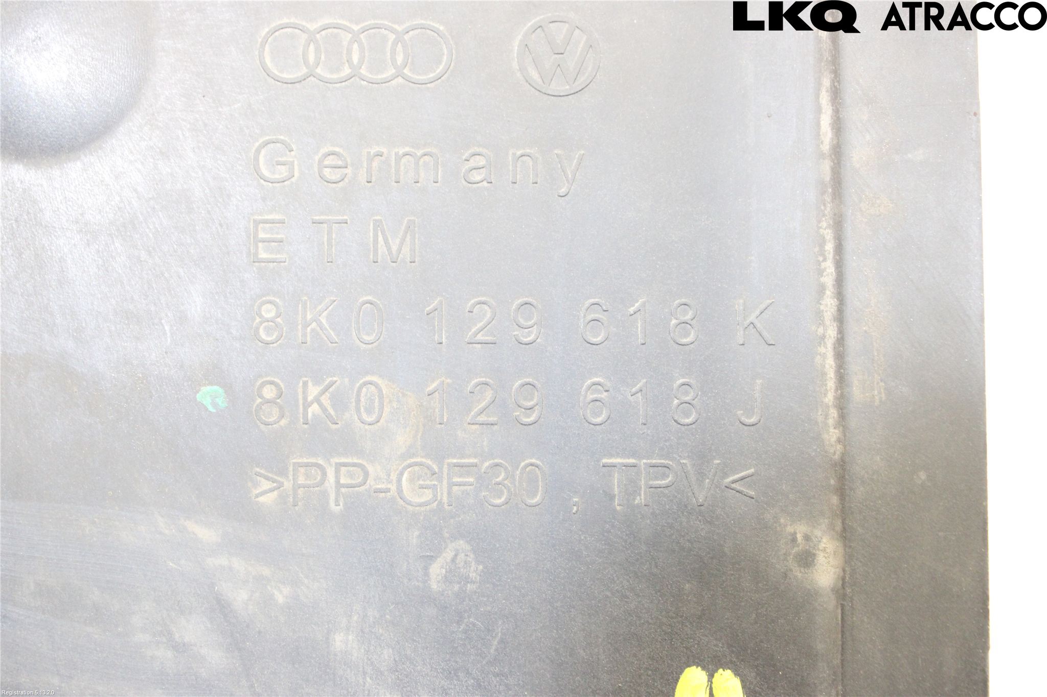 Audi A4 12-15 Inns Gummibelg - Slange