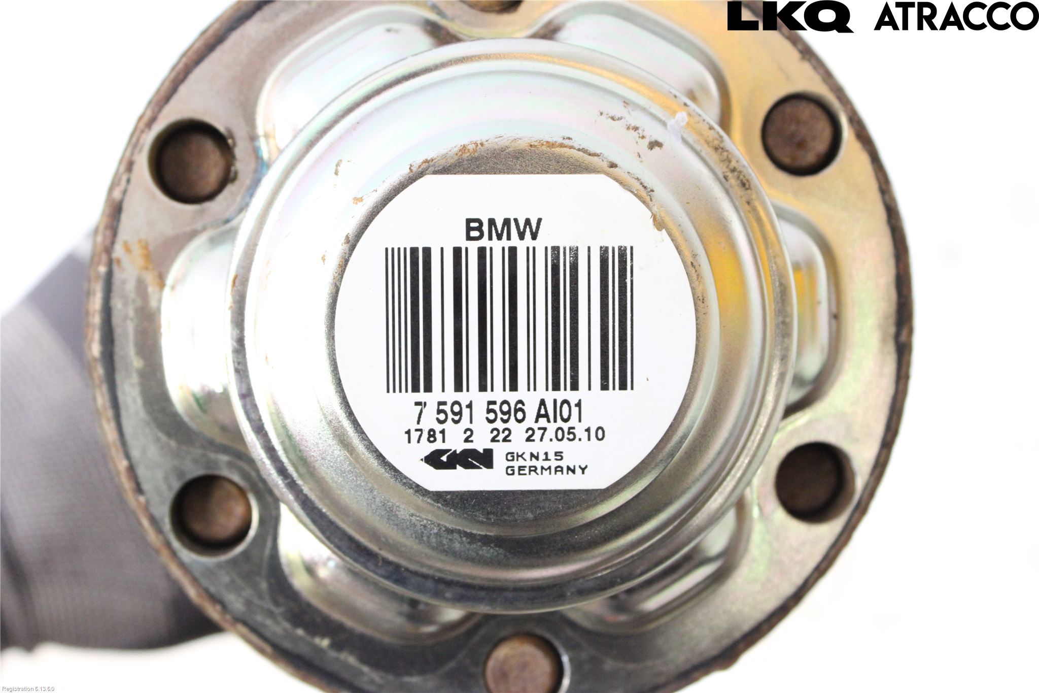 BMW X1 E84 10-15 Drivaksel Bak Kompl Høyre