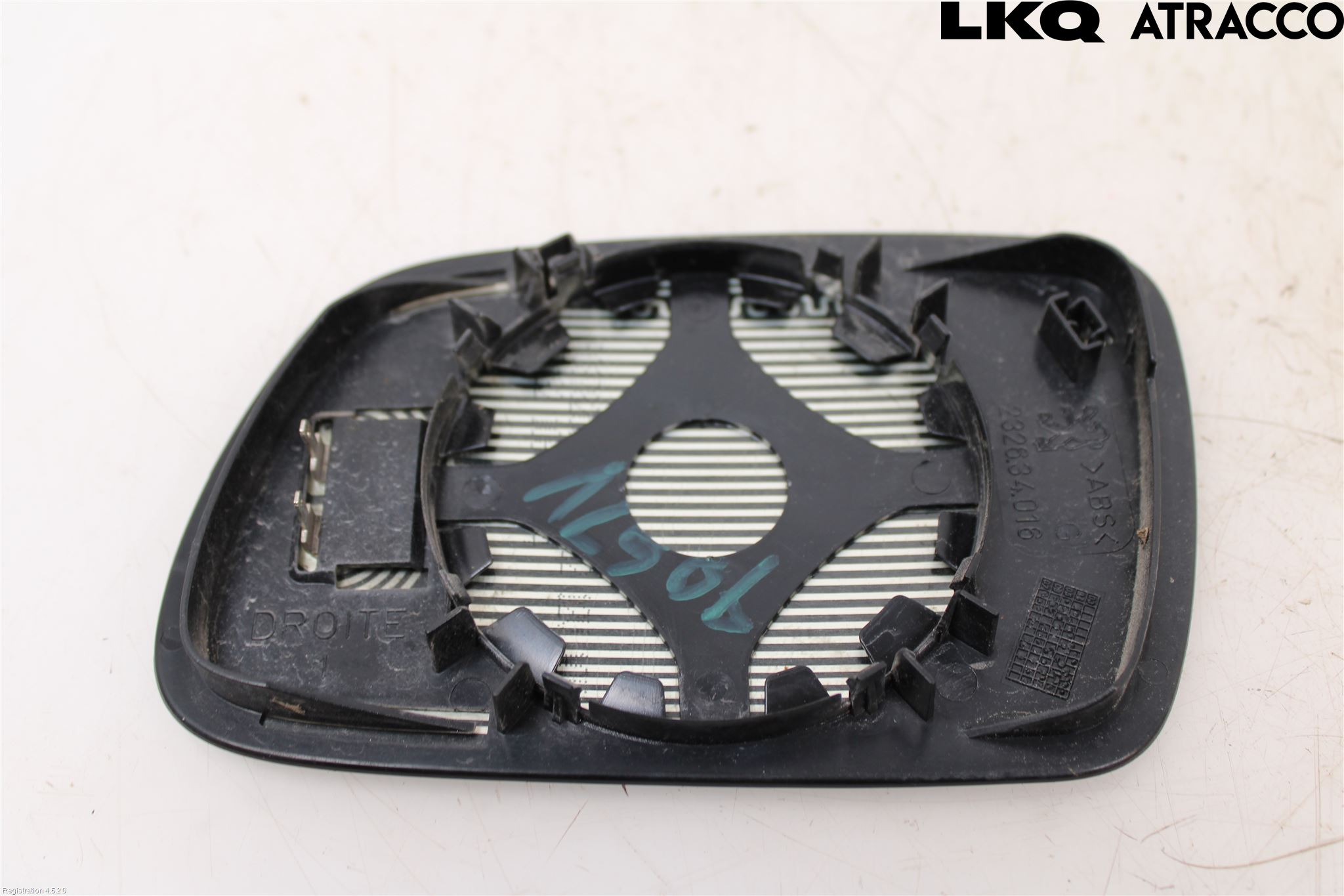 Peugeot 307     05-08 Speil Glass H