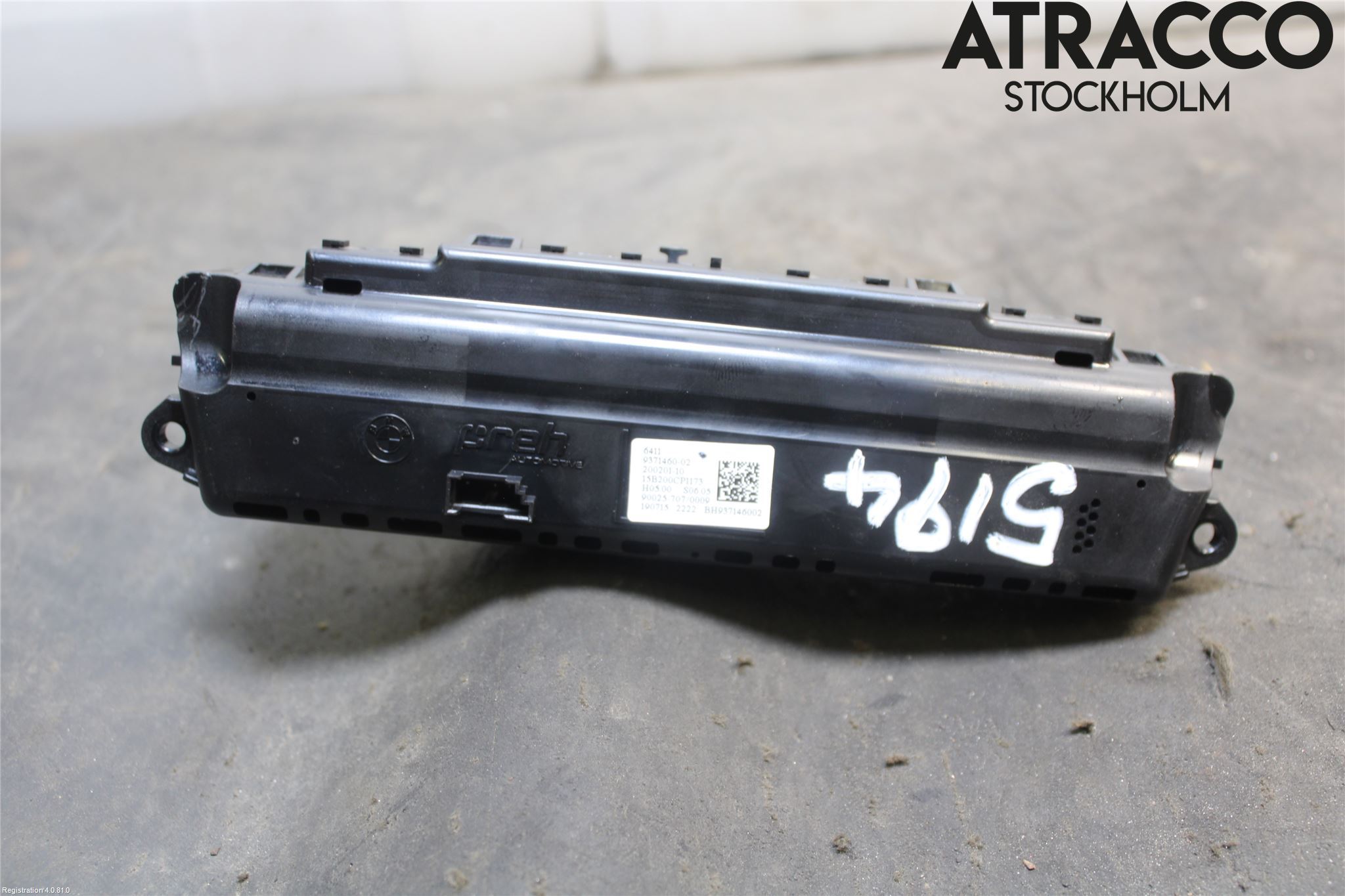 BMW 2 F45 Active Tourer 14-21 Varme Ac Betjening-Display