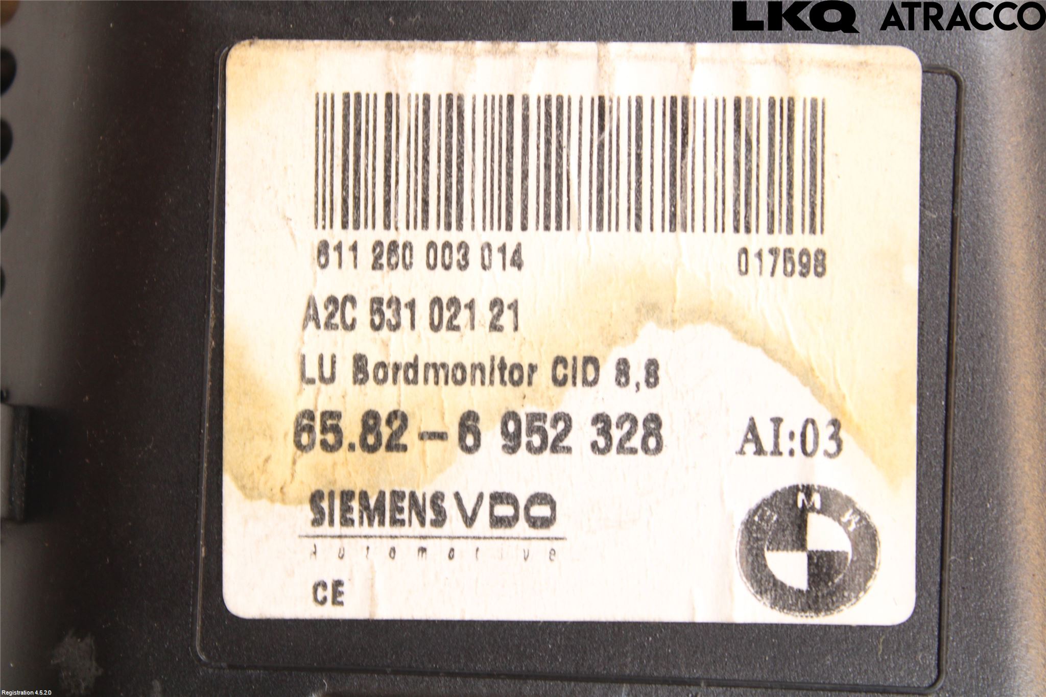 BMW 5 E60/61 Sed/Tou 02-10 Stereo Radio Med Cd