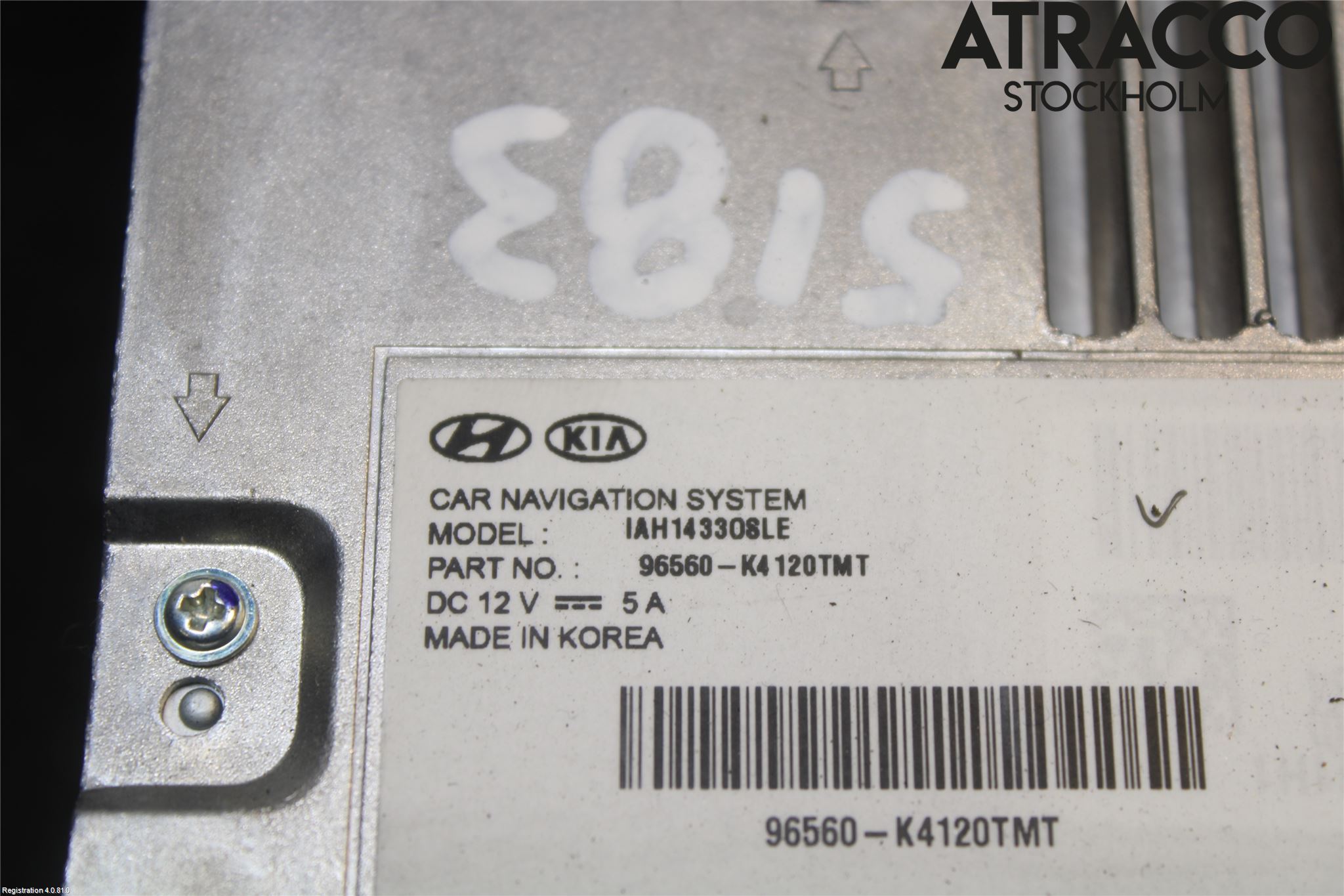 Hyundai KONA/ELECTRIC OS 18-23 Stereo Radio Med Cd