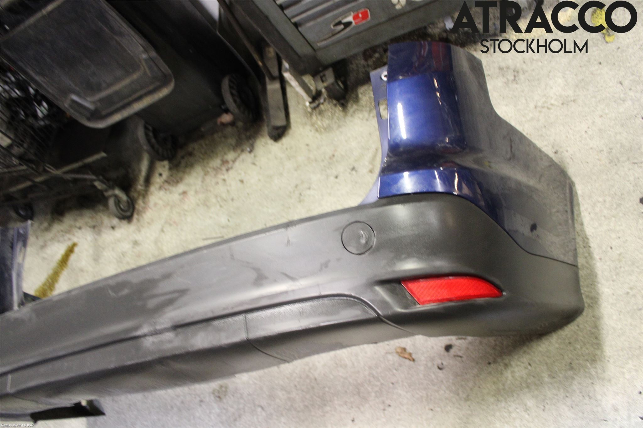 Ford FOCUS 11-14 Støtfanger Bak Overtrekk
