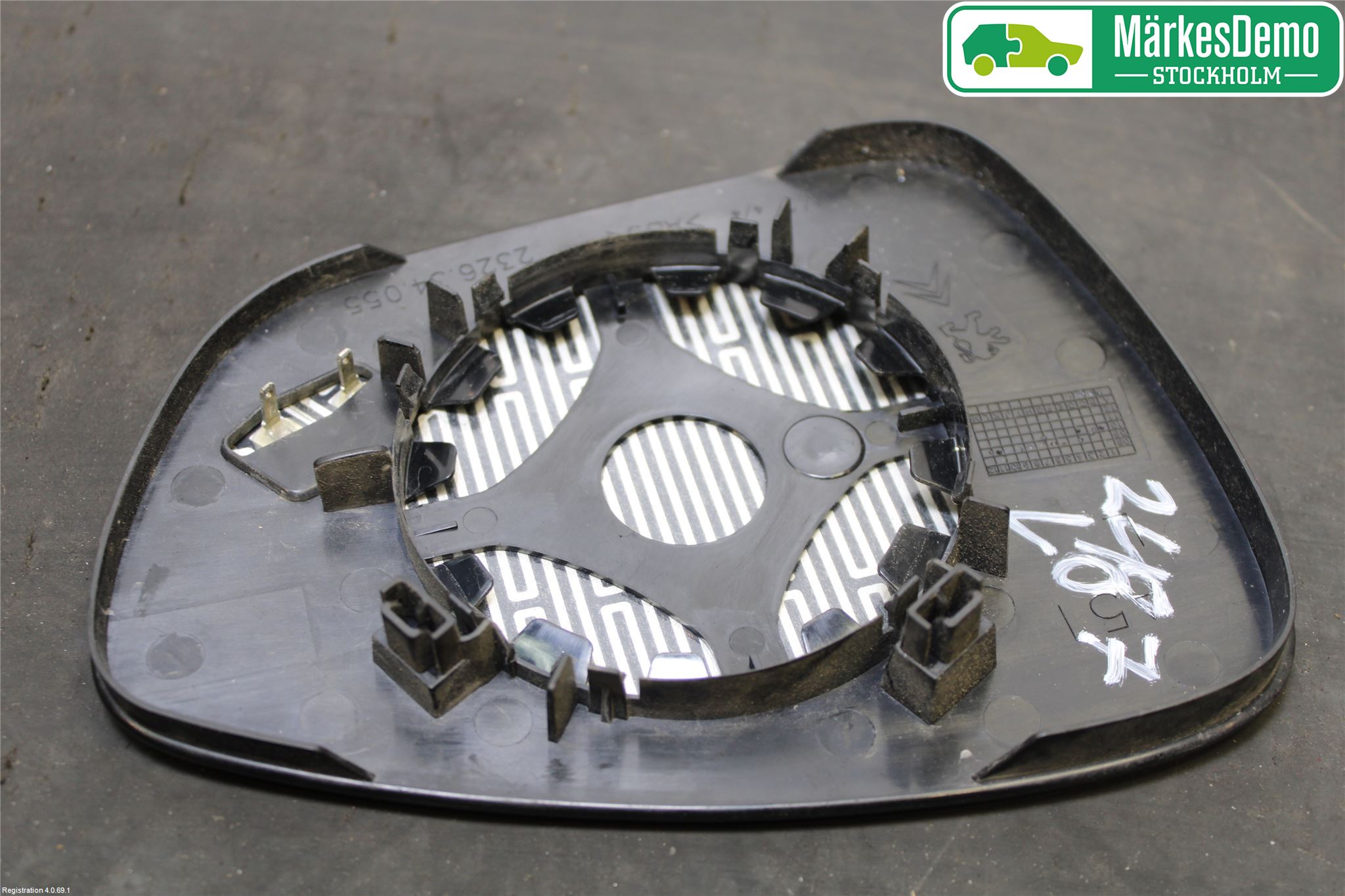 Citroen C3 10-17 Speil Glass V