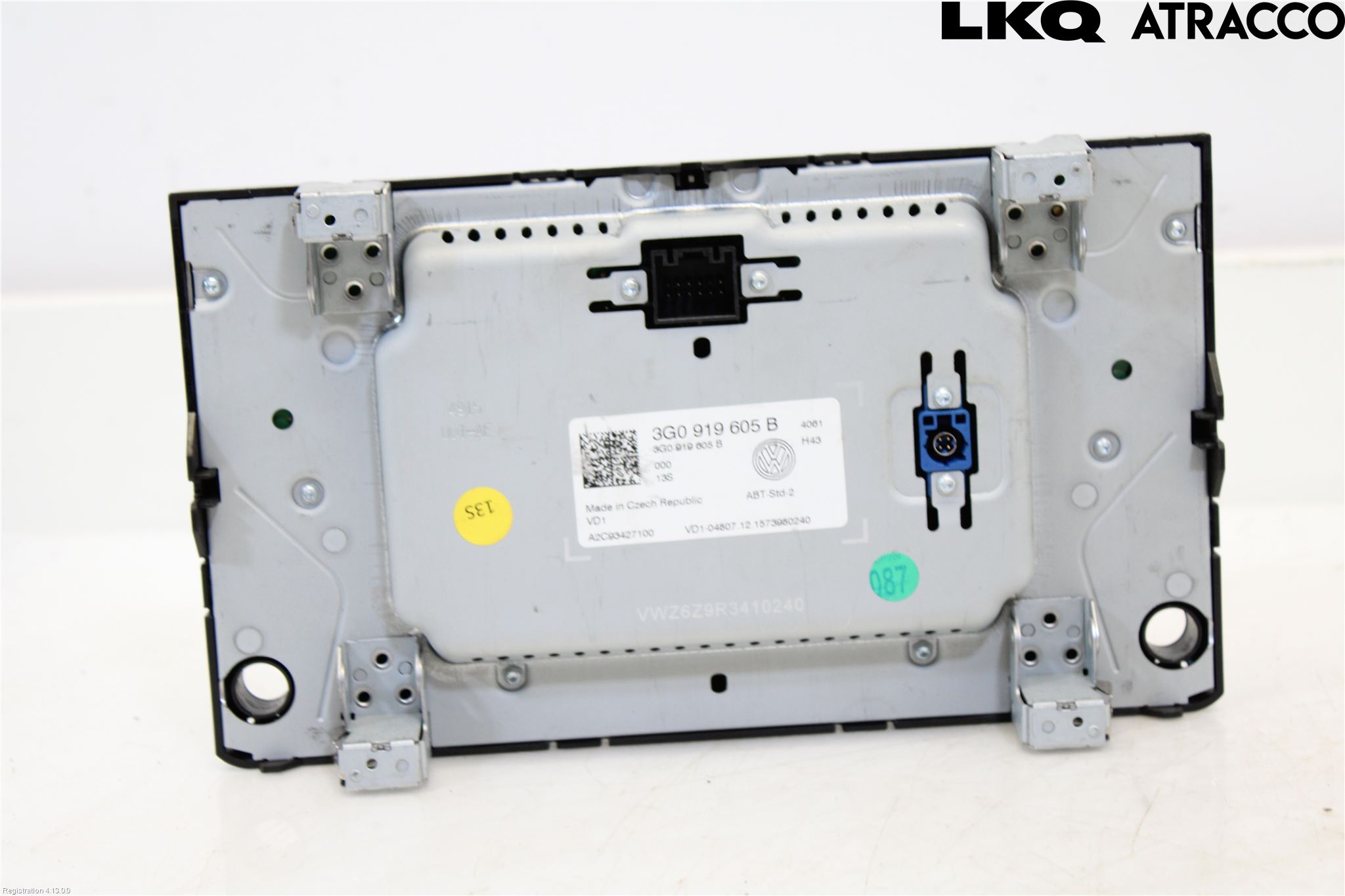 Volkswagen VW GOLF / E-GOLF VII 13-20 Stereo Radio Med Cd