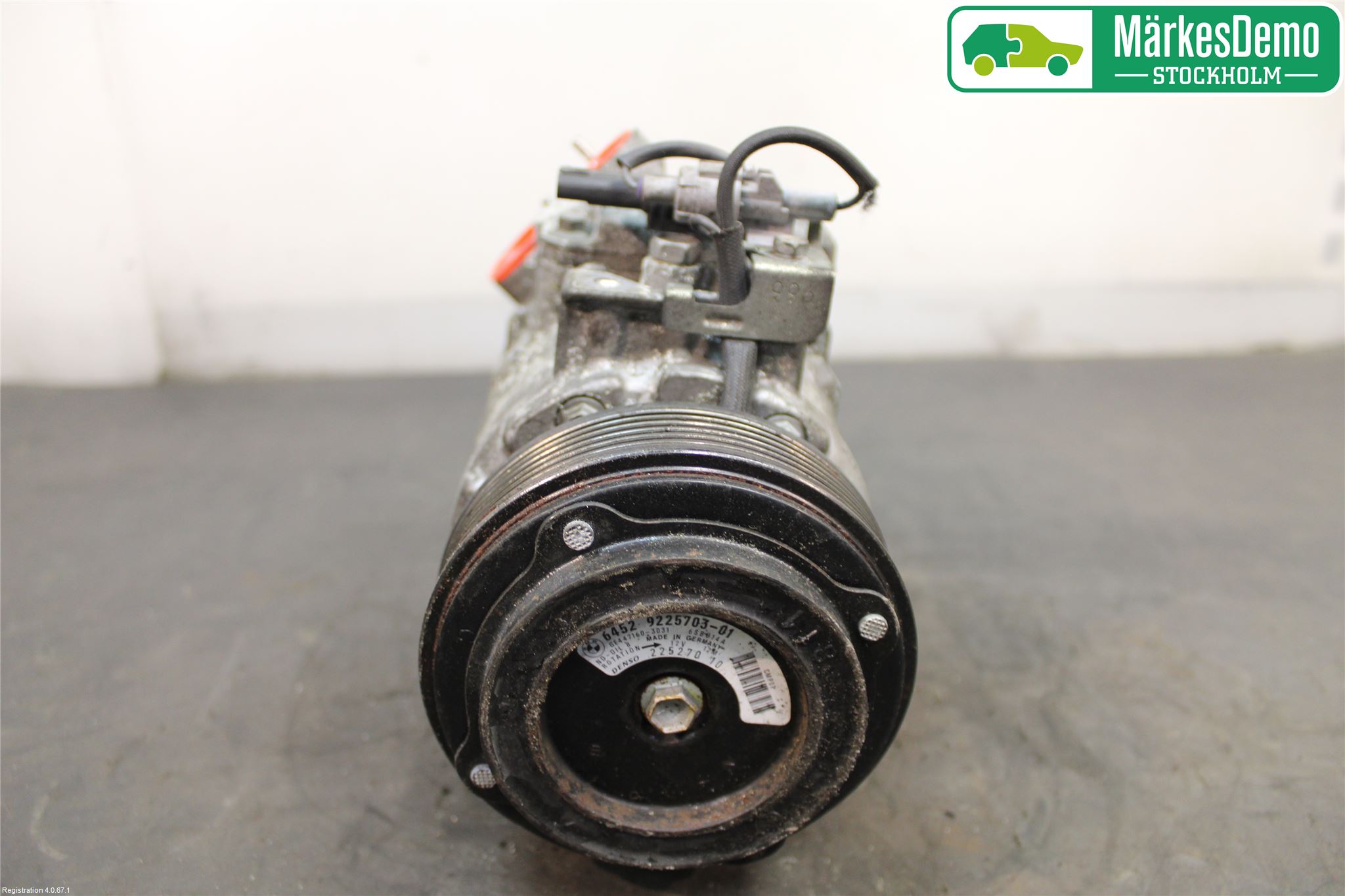 BMW 5 F10/F11/F18 09-17 Varme Ac Kompressor