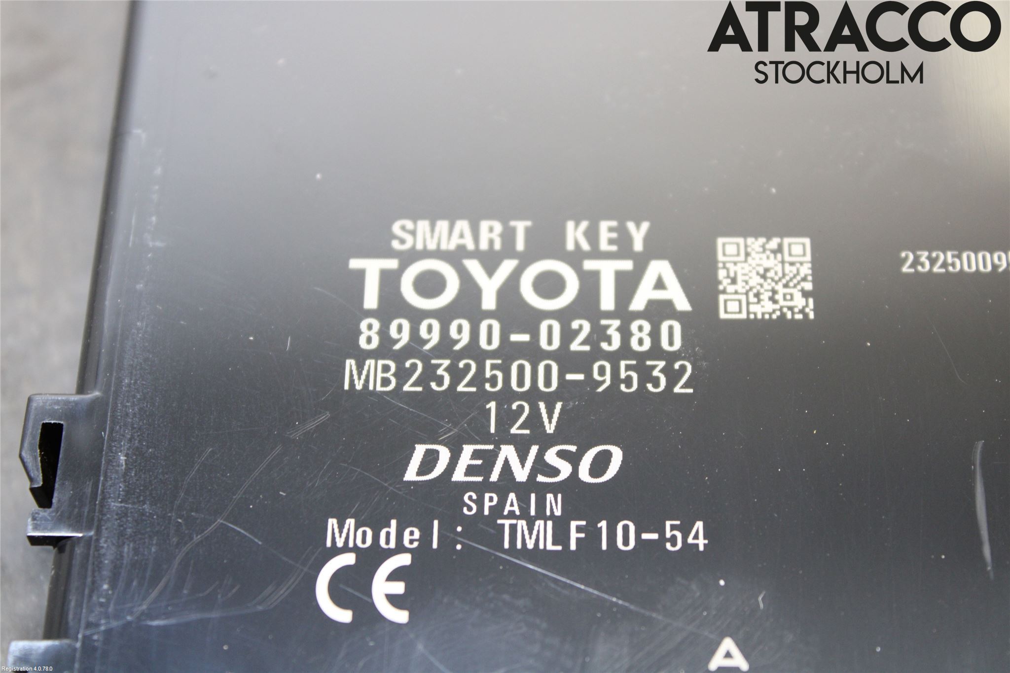 Toyota AURIS 13-19 Styrenhet Nyckellös System