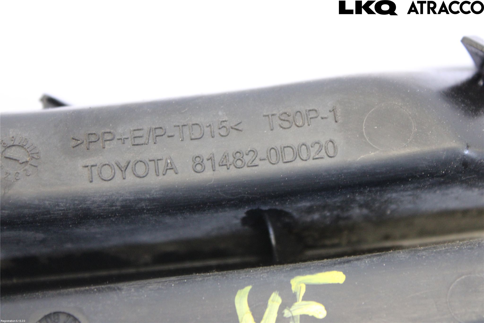 Toyota YARIS XP90 06-11 Grilldel Venstre