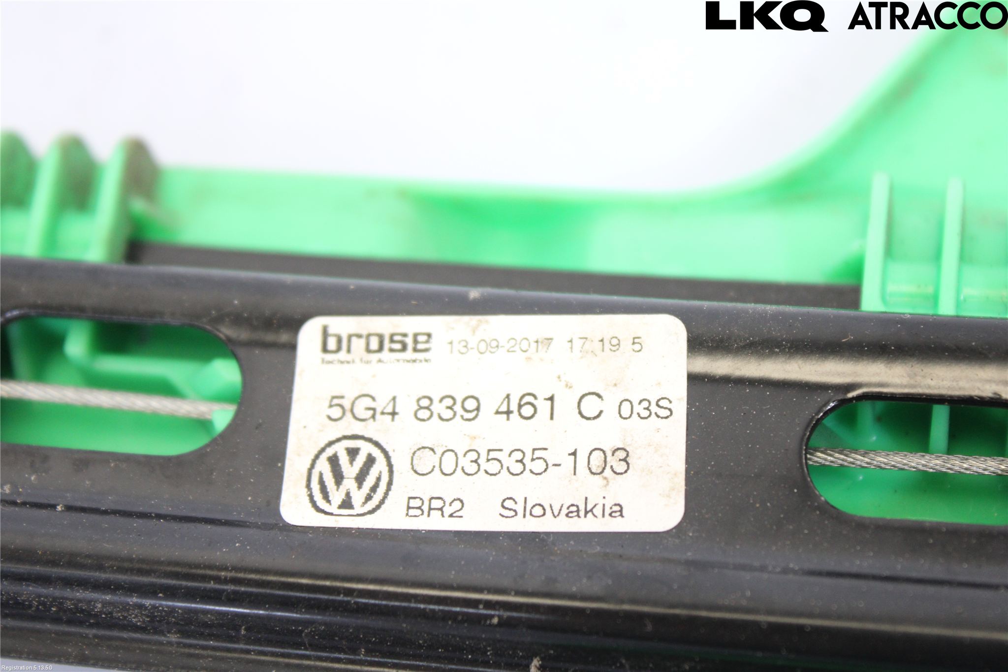 Volkswagen VW GOLF / E-GOLF VII 13-20 Vindusheis El Komp