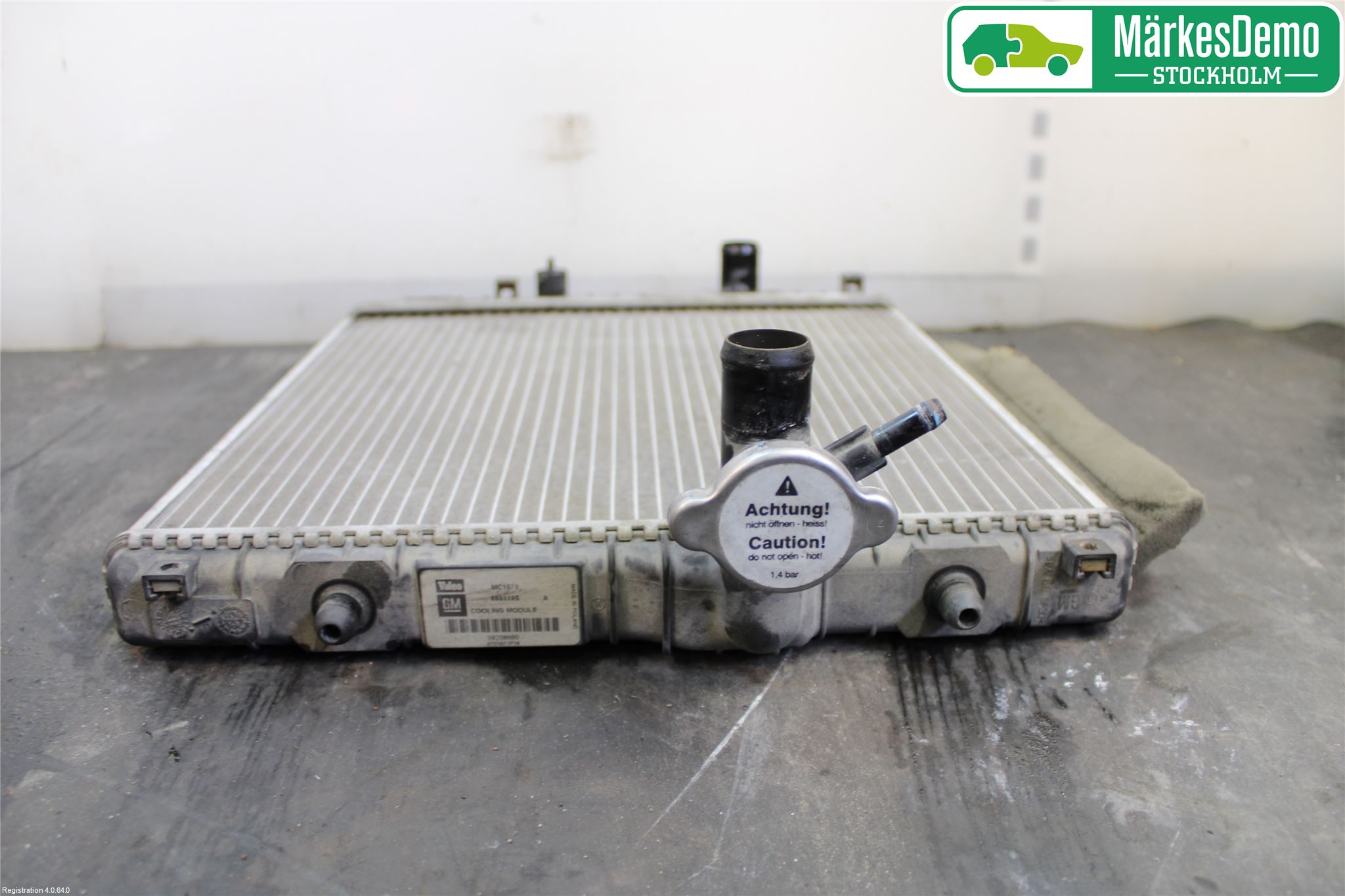 Opel AGILA A 01-07 Radiator Manuell