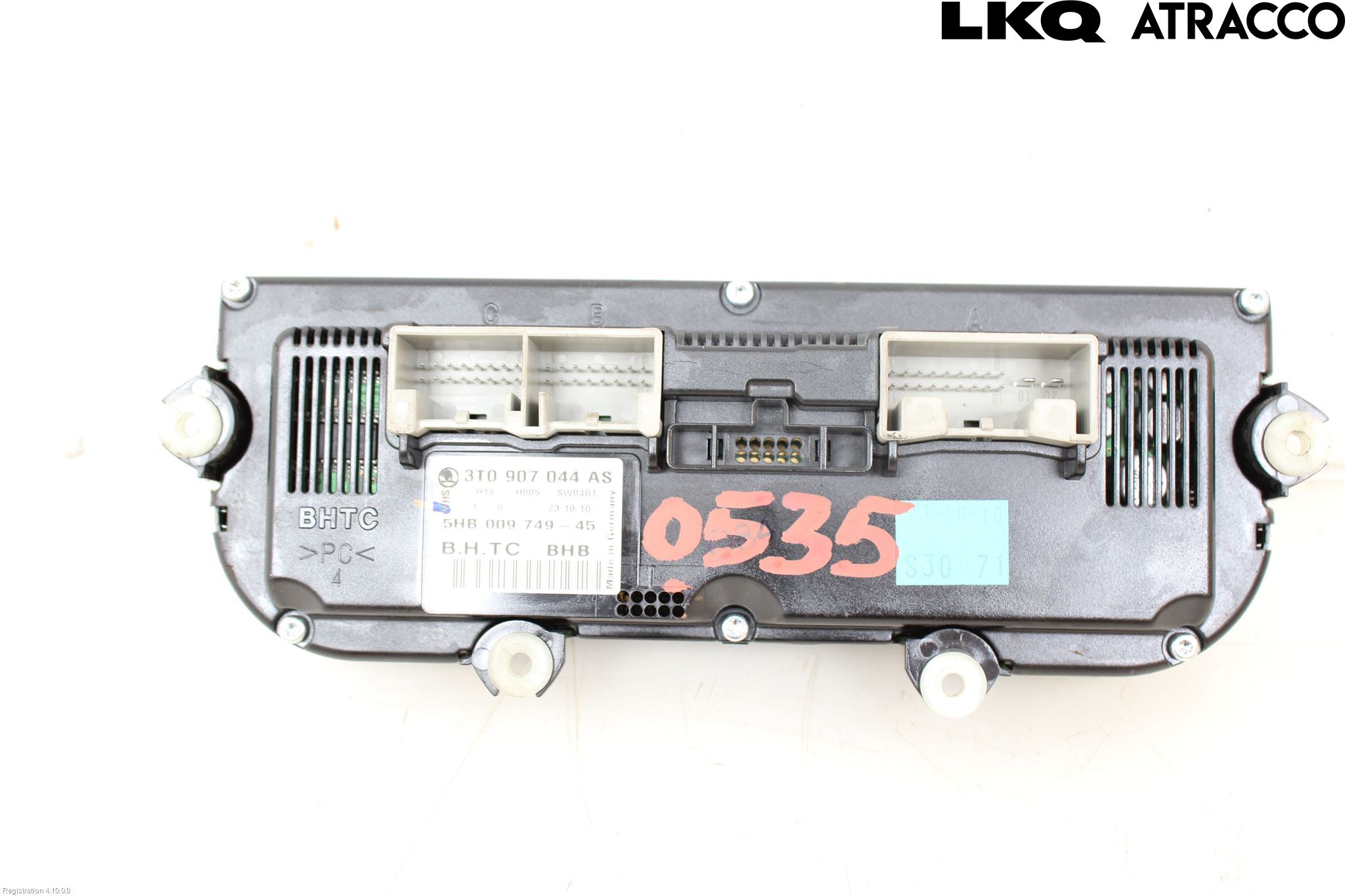 Skoda SUPERB 09-15 Varme Ac Betjening-Display