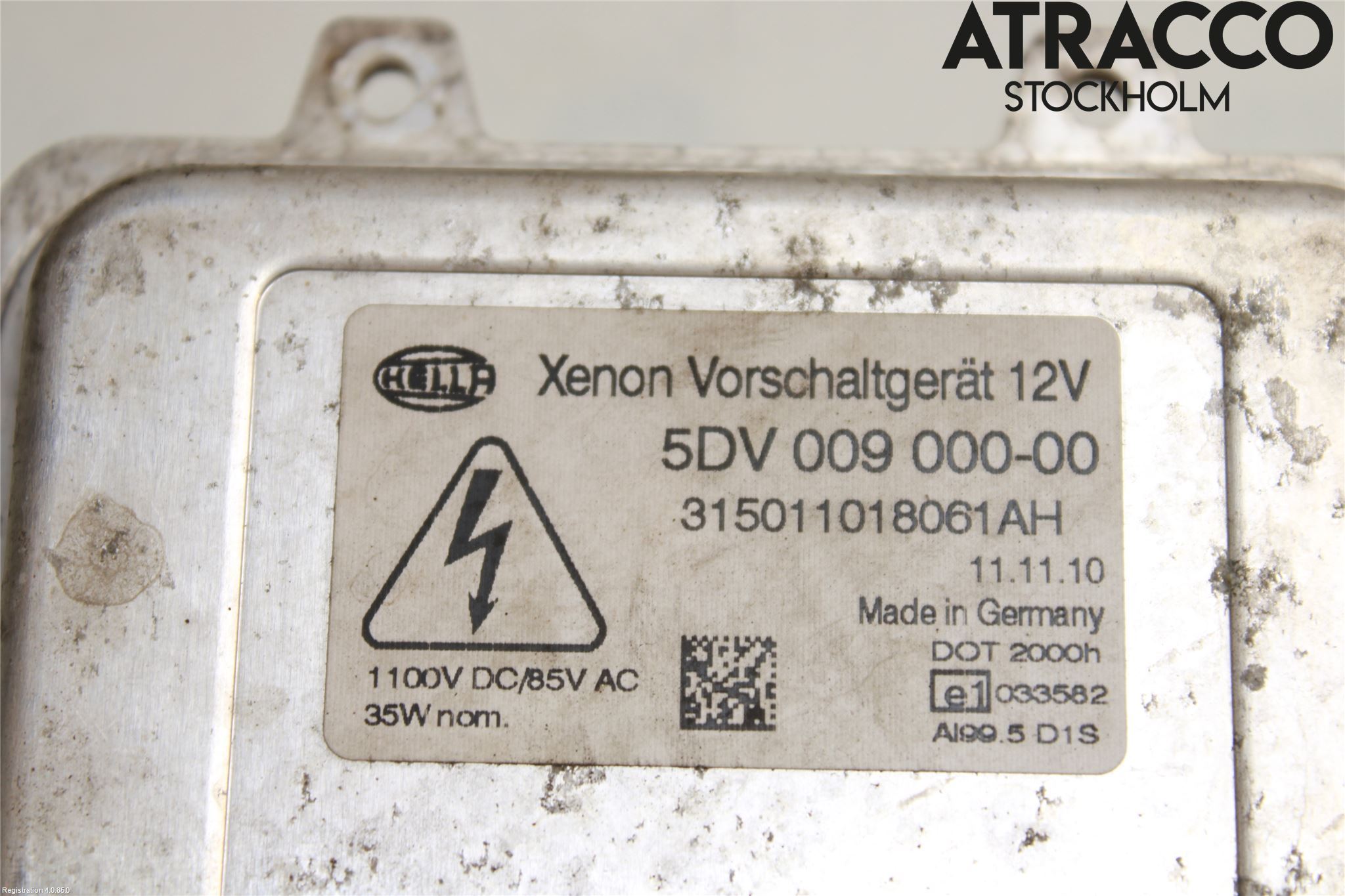 Skoda SUPERB 09-15 Styreenhet Xenon