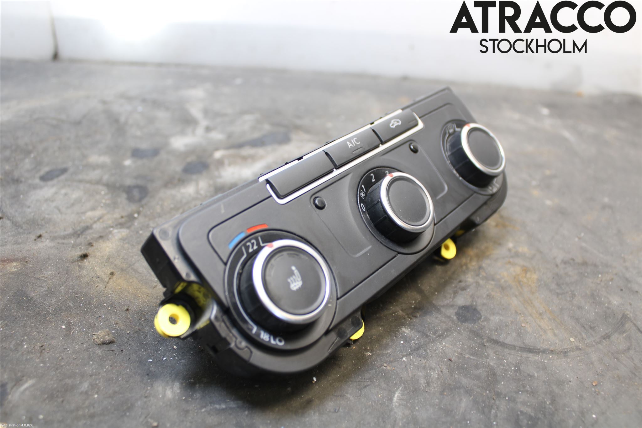 Volkswagen VW TRANSP/CARAVELLE (T5) 04-15 Varme Ac Betjening-Display