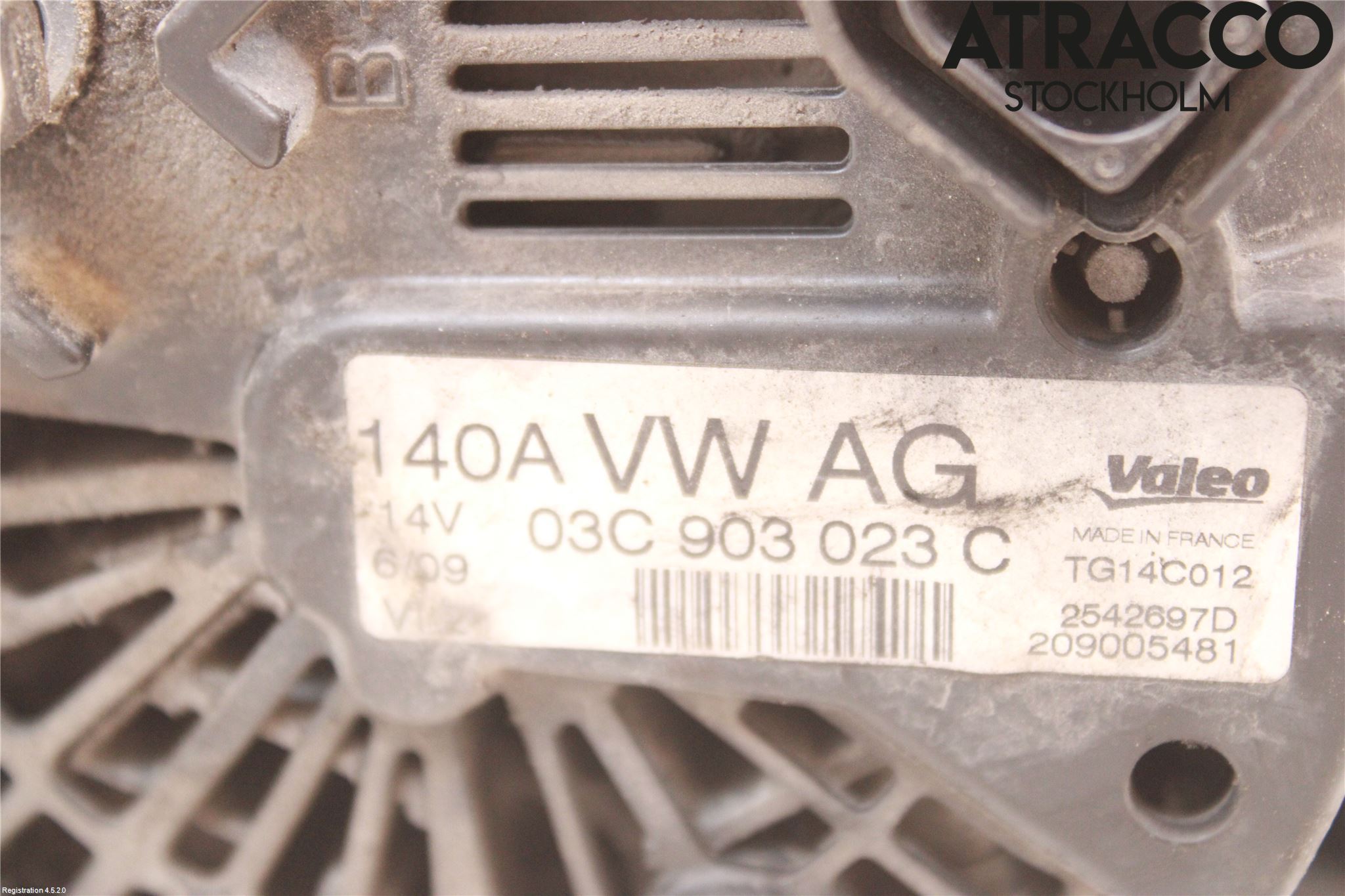 Volkswagen VW PASSAT 05-11 Dynamo