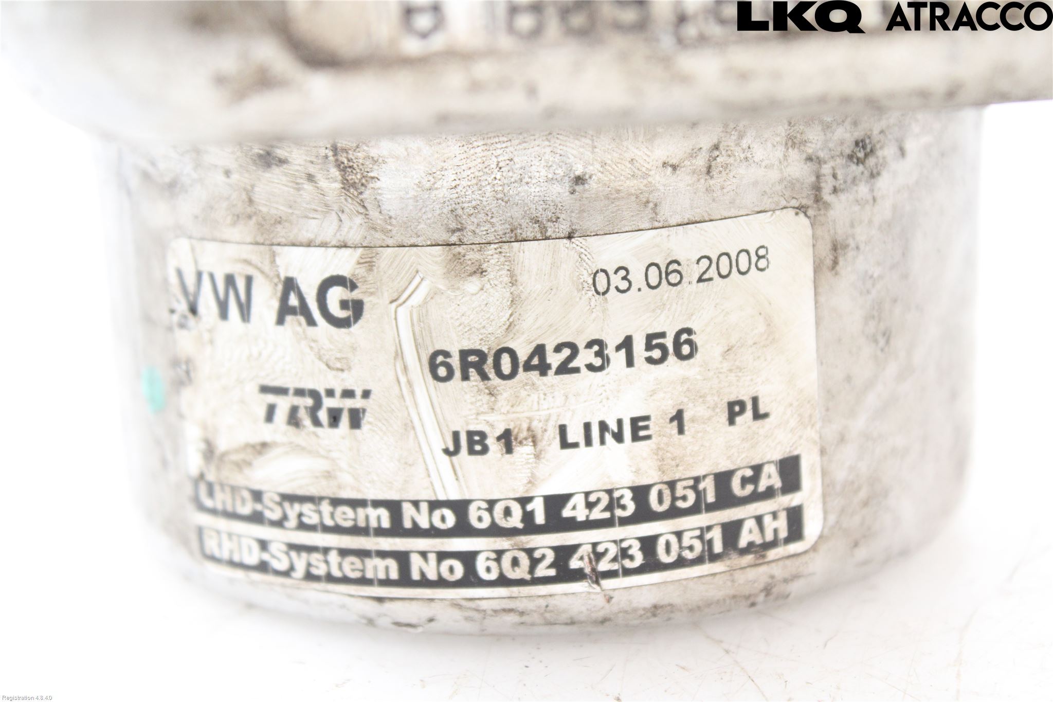 Skoda FABIA 07-14 Servostyring Eletrisk Pumpe