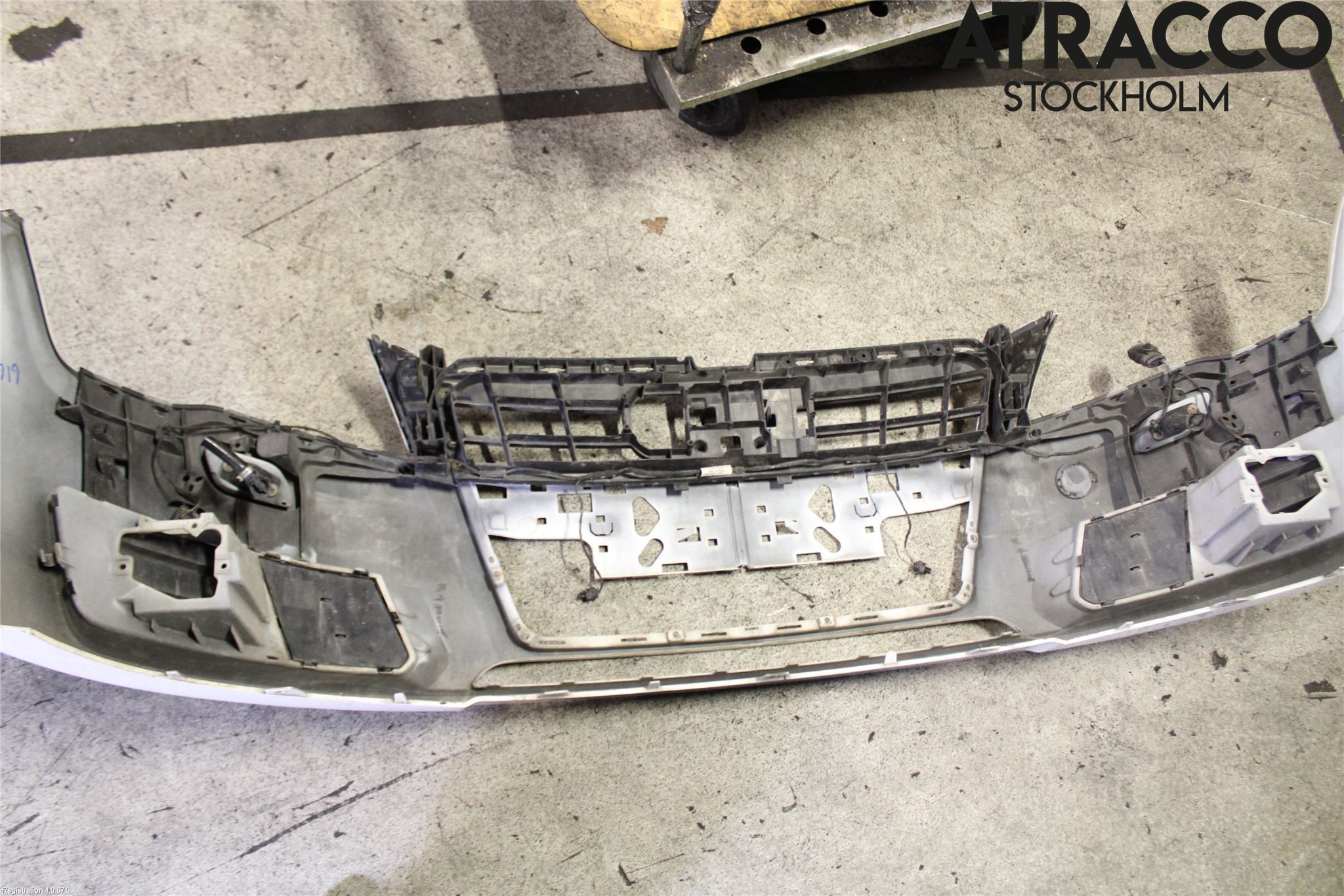 Audi A7/S7 4G 11-17 Støtfanger Foran Plastdeksel
