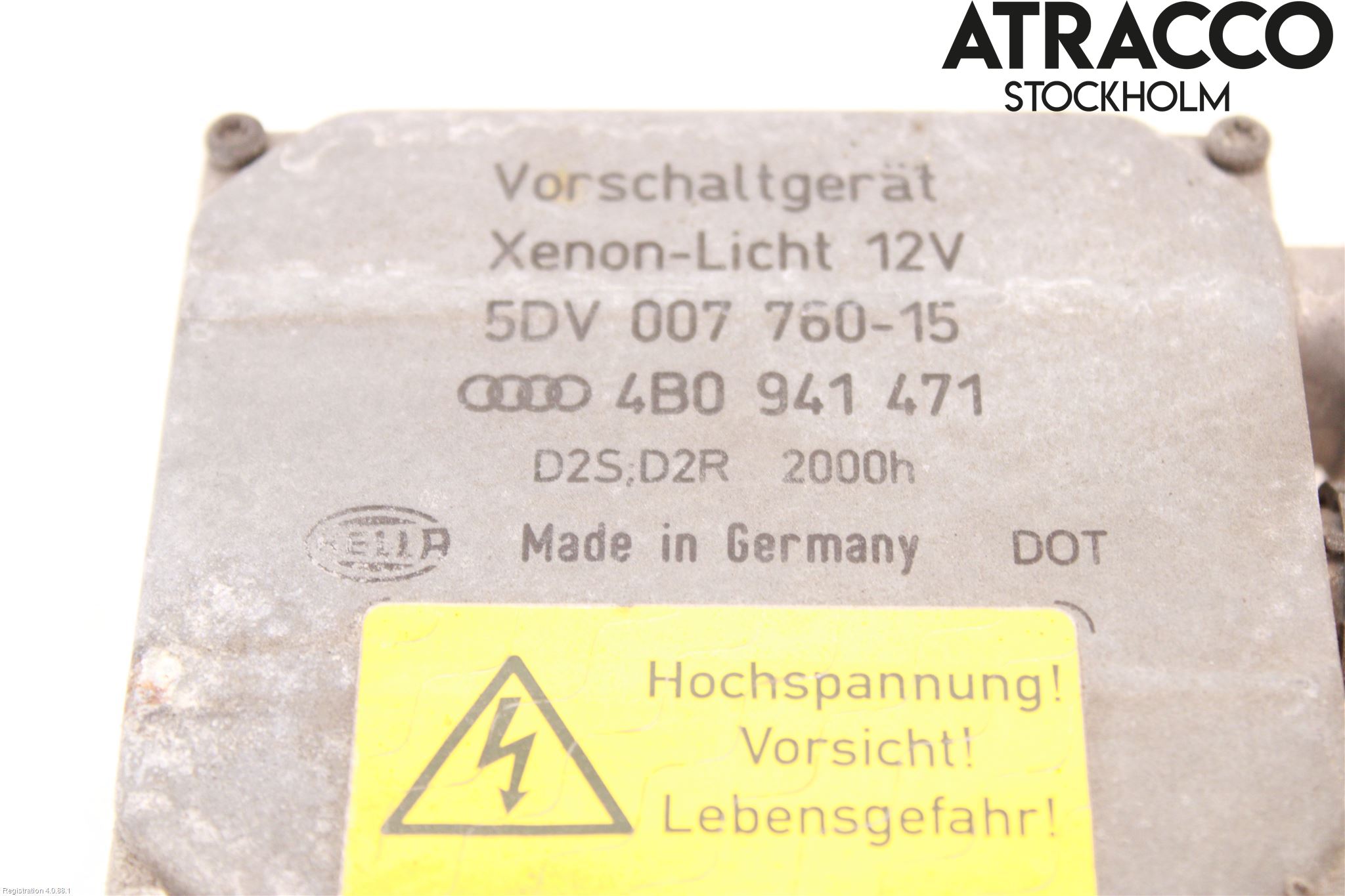 Audi A6/S6     97-05 Styreenhet Xenon