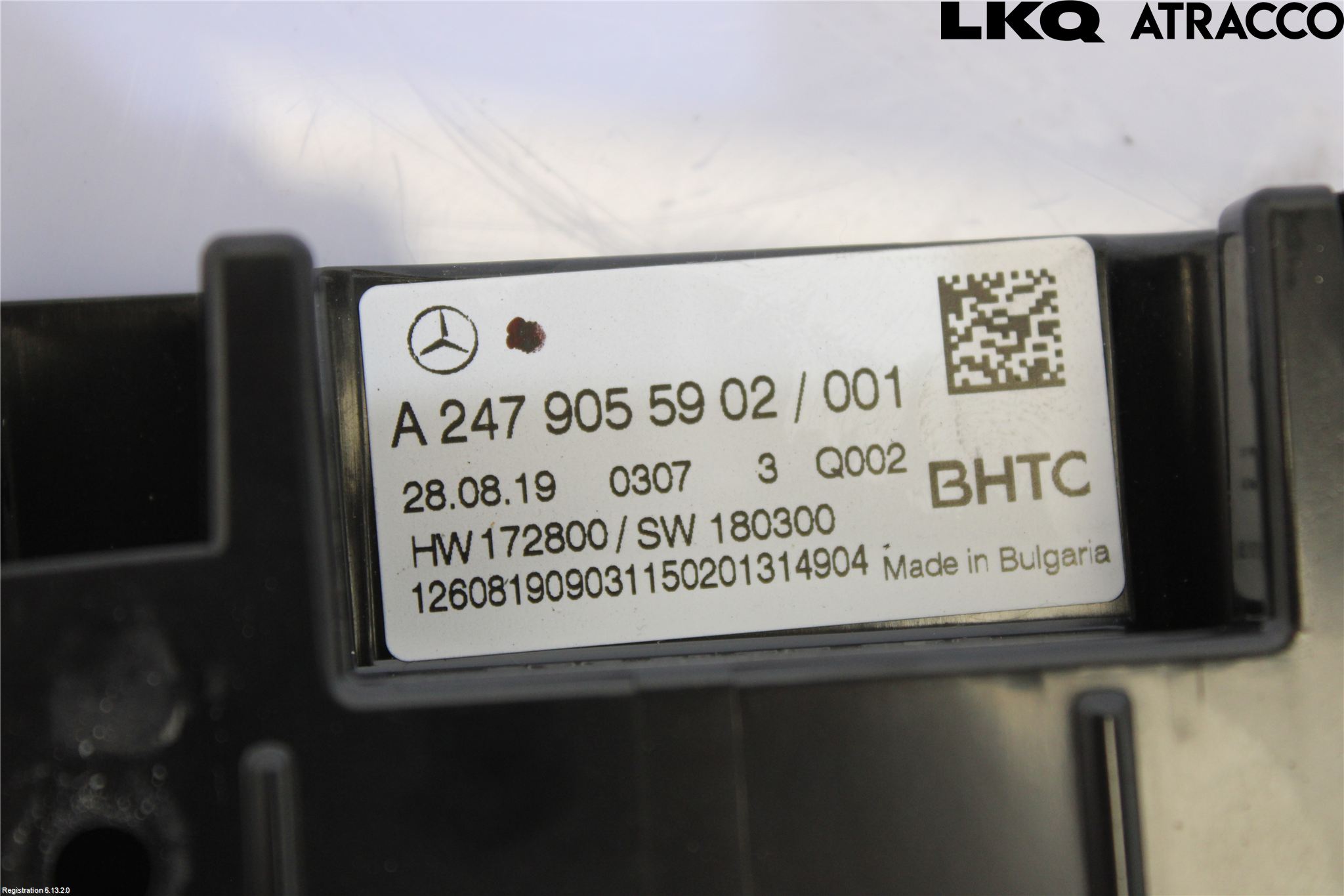 Mercedes-Benz MB A-KLASS (W177) 18- Varme Ac Betjening-Display
