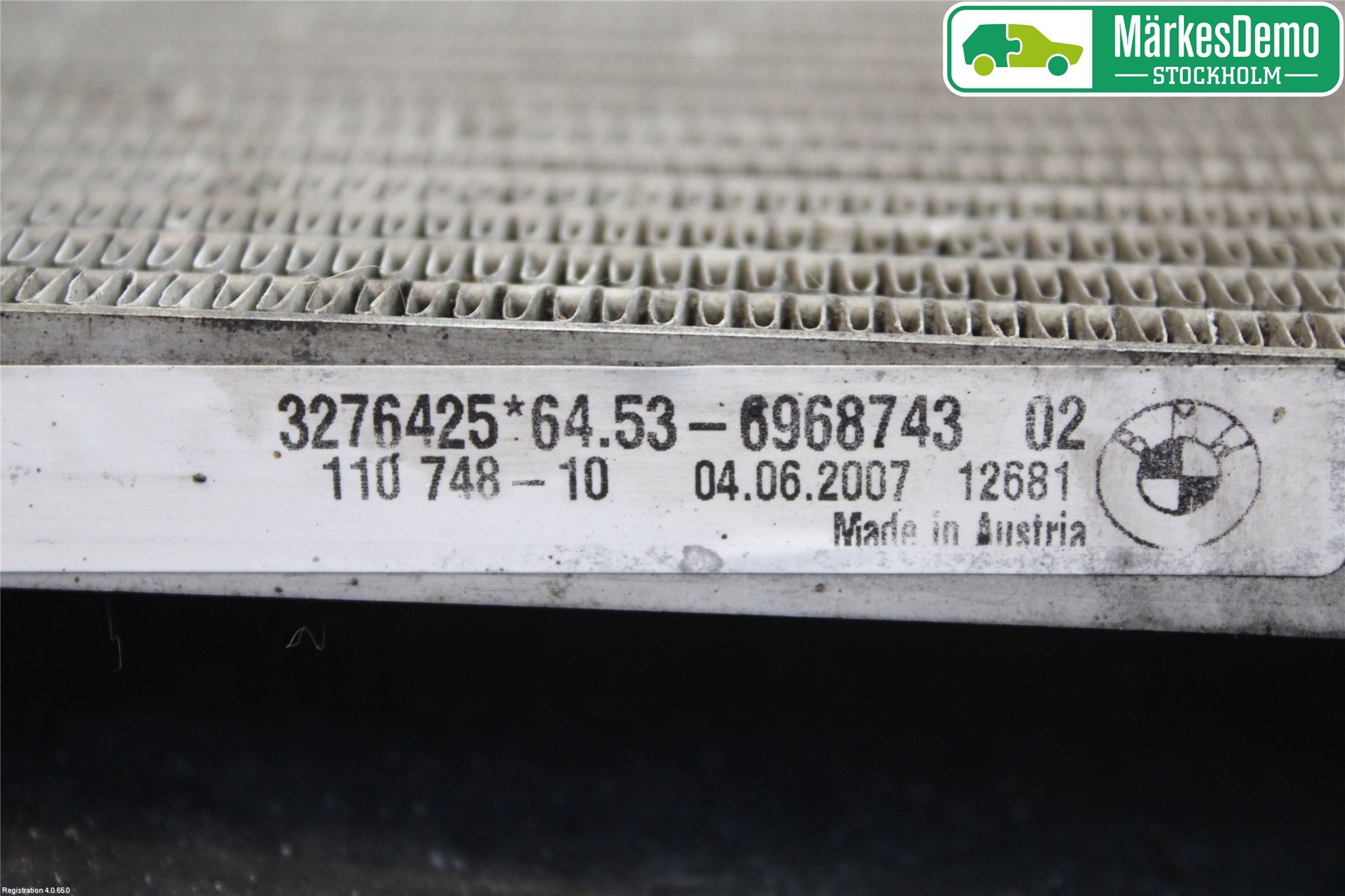 BMW 1 E87/81 5D/3D 03-11 Varme Ac Kondenser-Kjøler