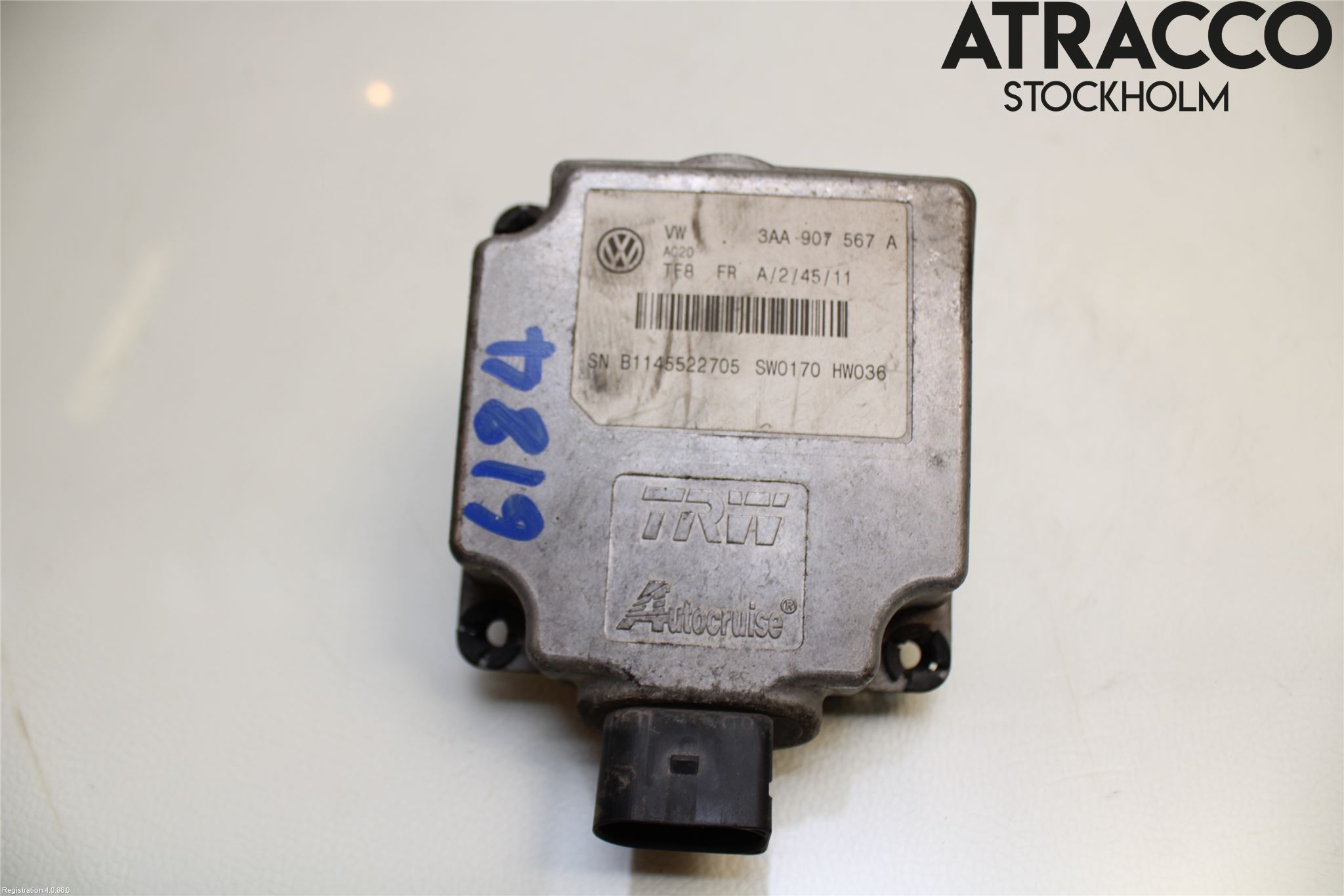 Volkswagen VW PASSAT CC 08-16 Sensor Fartsbegrensning