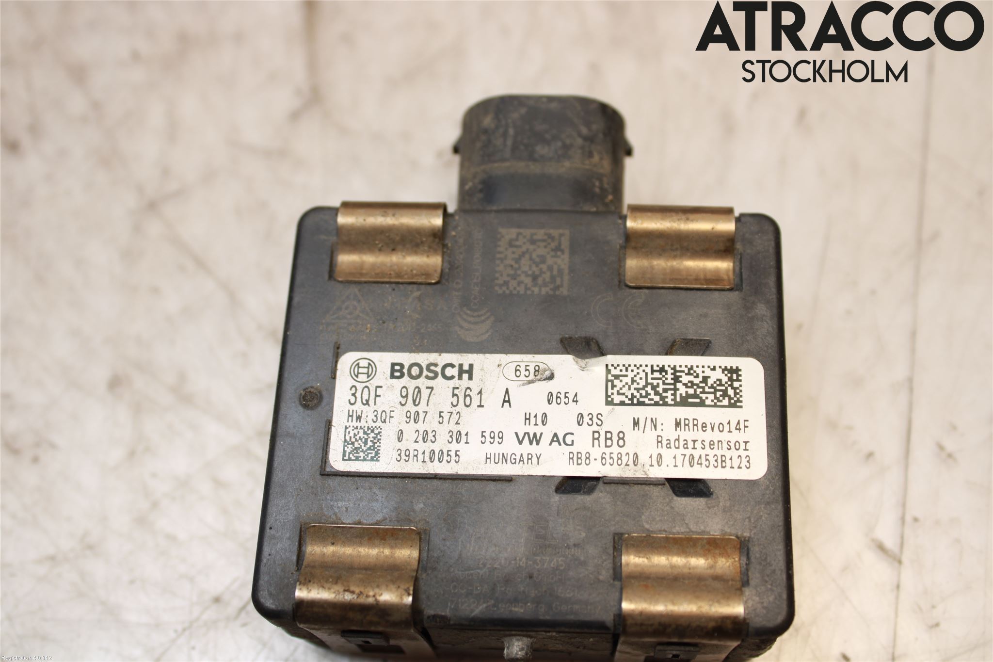 Volkswagen VW GOLF / E-GOLF VII 13-20 Sensor Fartsbegrensning