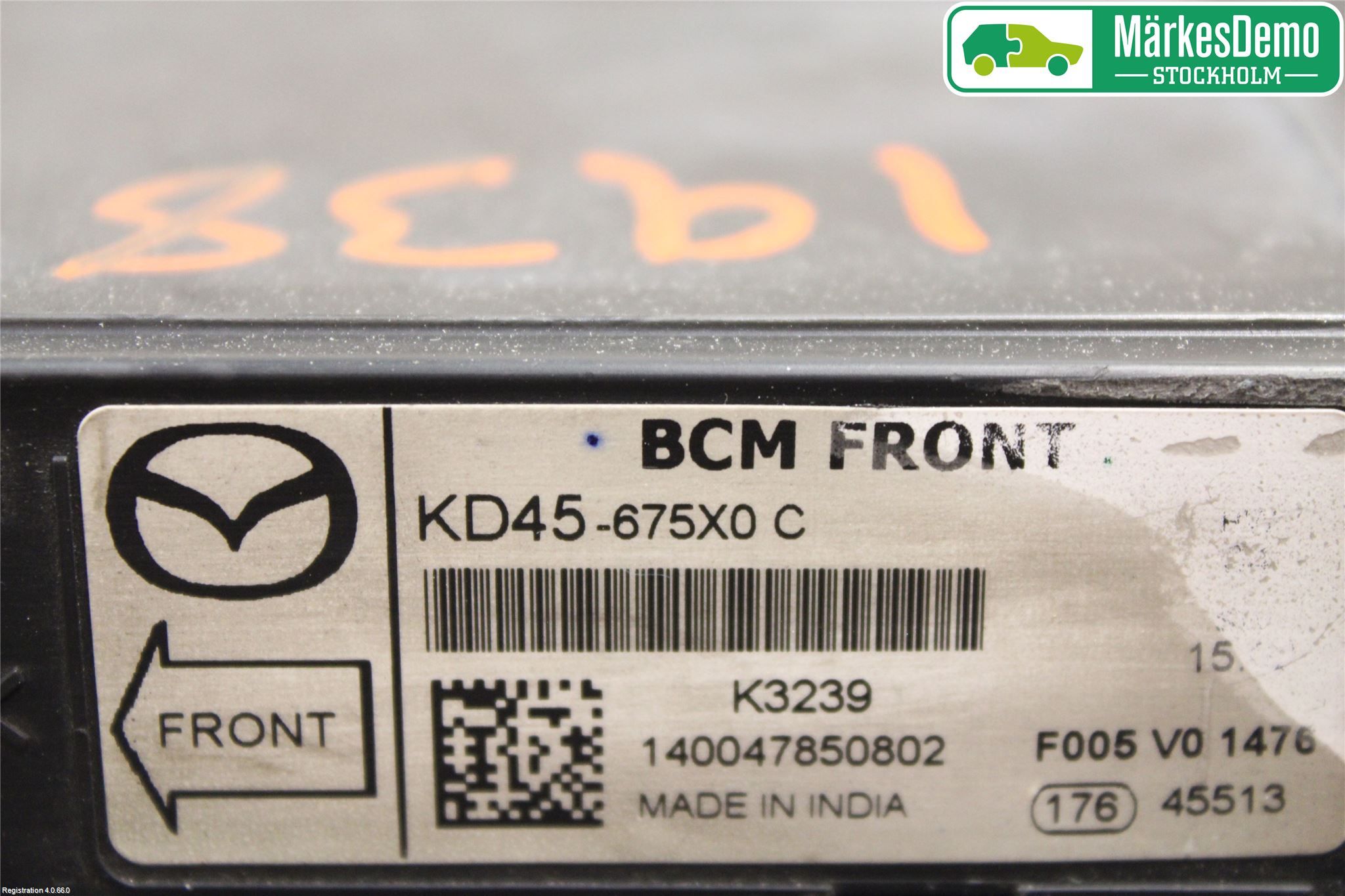 Mazda 3 III 14-19 Styreenhet Klima