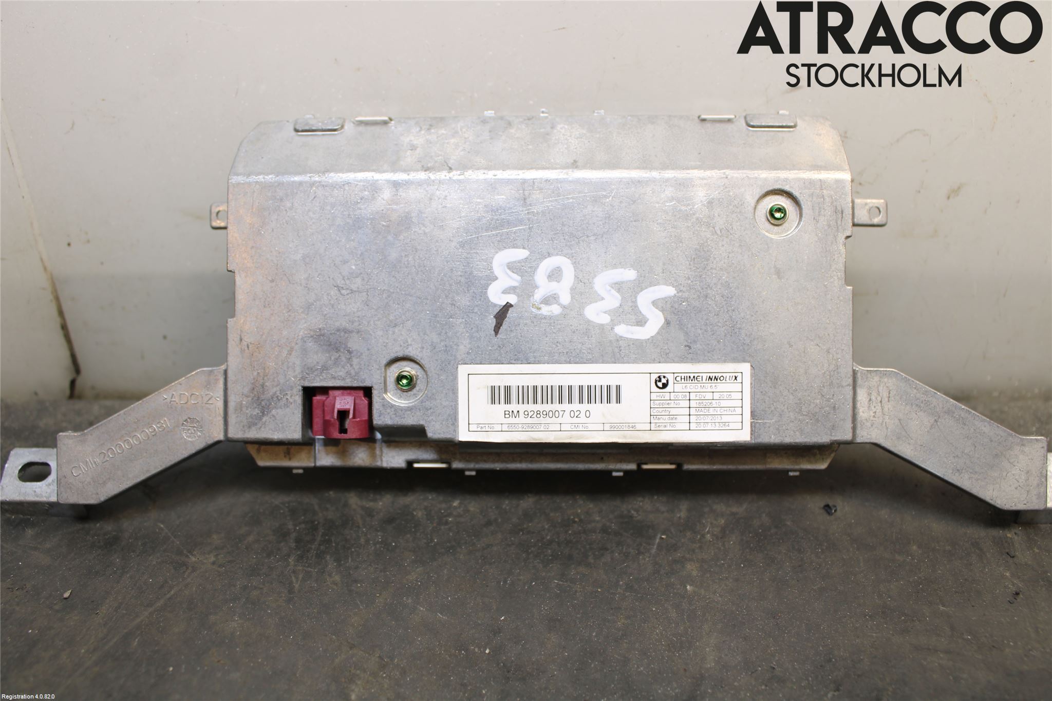 BMW 5 F10/F11/F18 09-17 Stereo Radio Med Cd