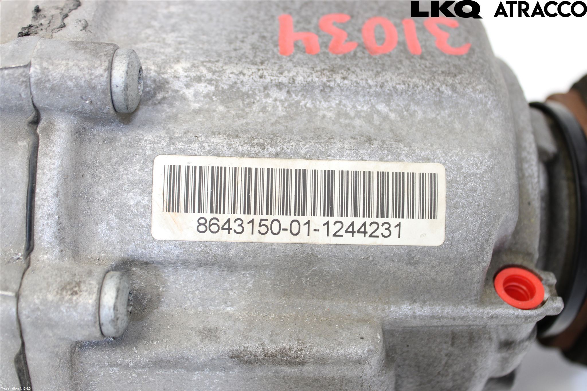 BMW 3 F30/F31/F80 12-19 Gearkasse Fordelingskasse
